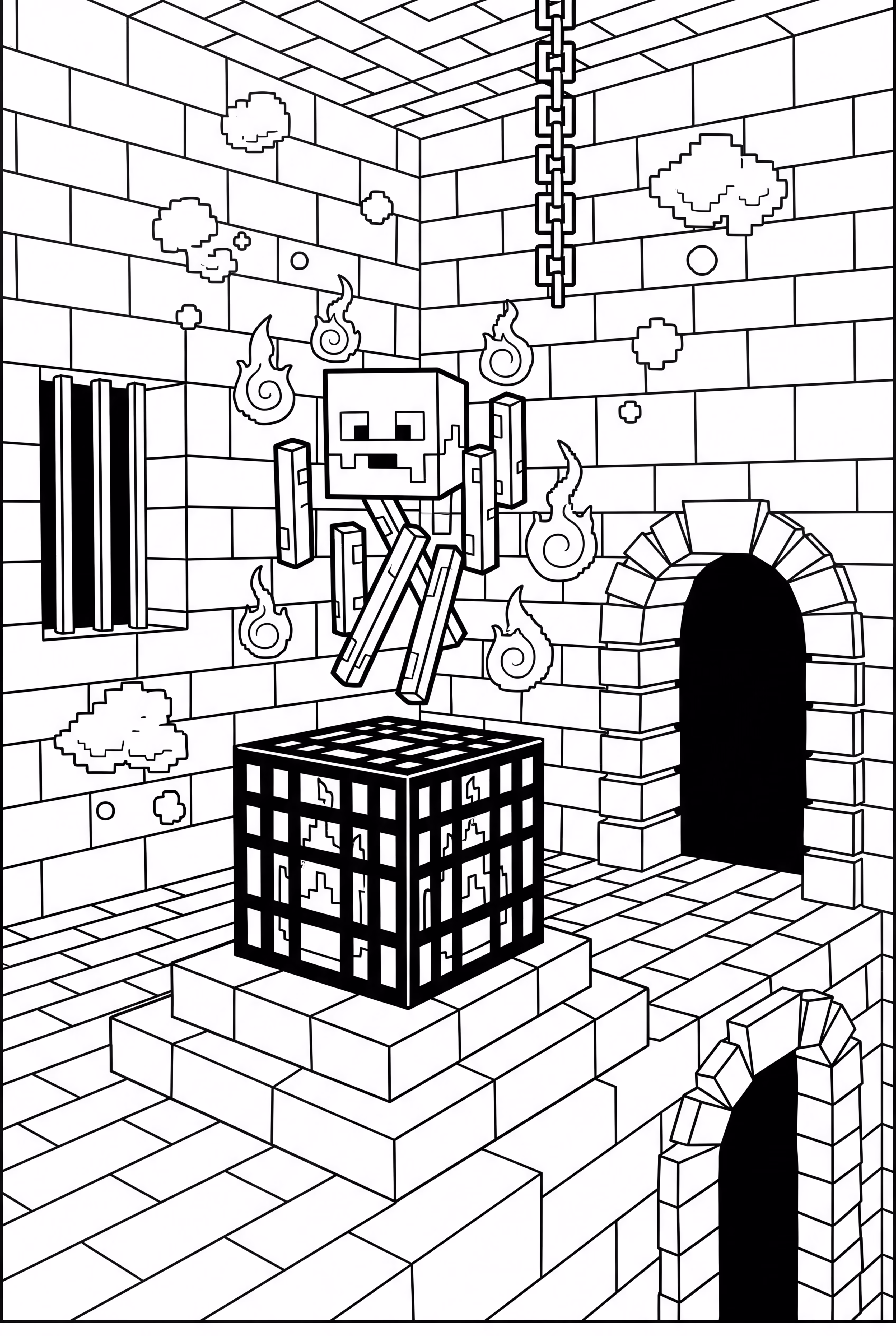 Minecraft Blaze Spawning In Fortress