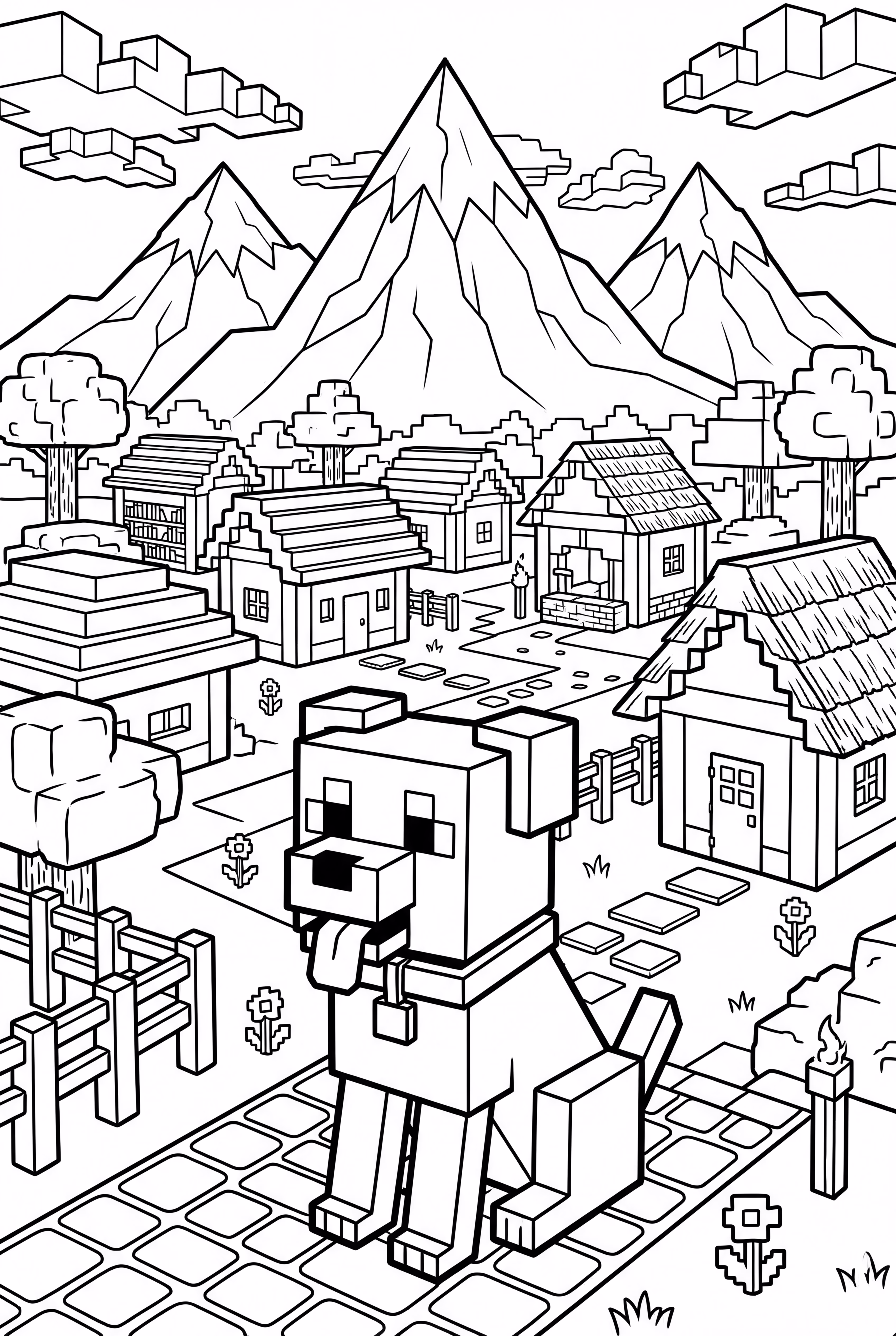 Minecraft Dog Adventure-2