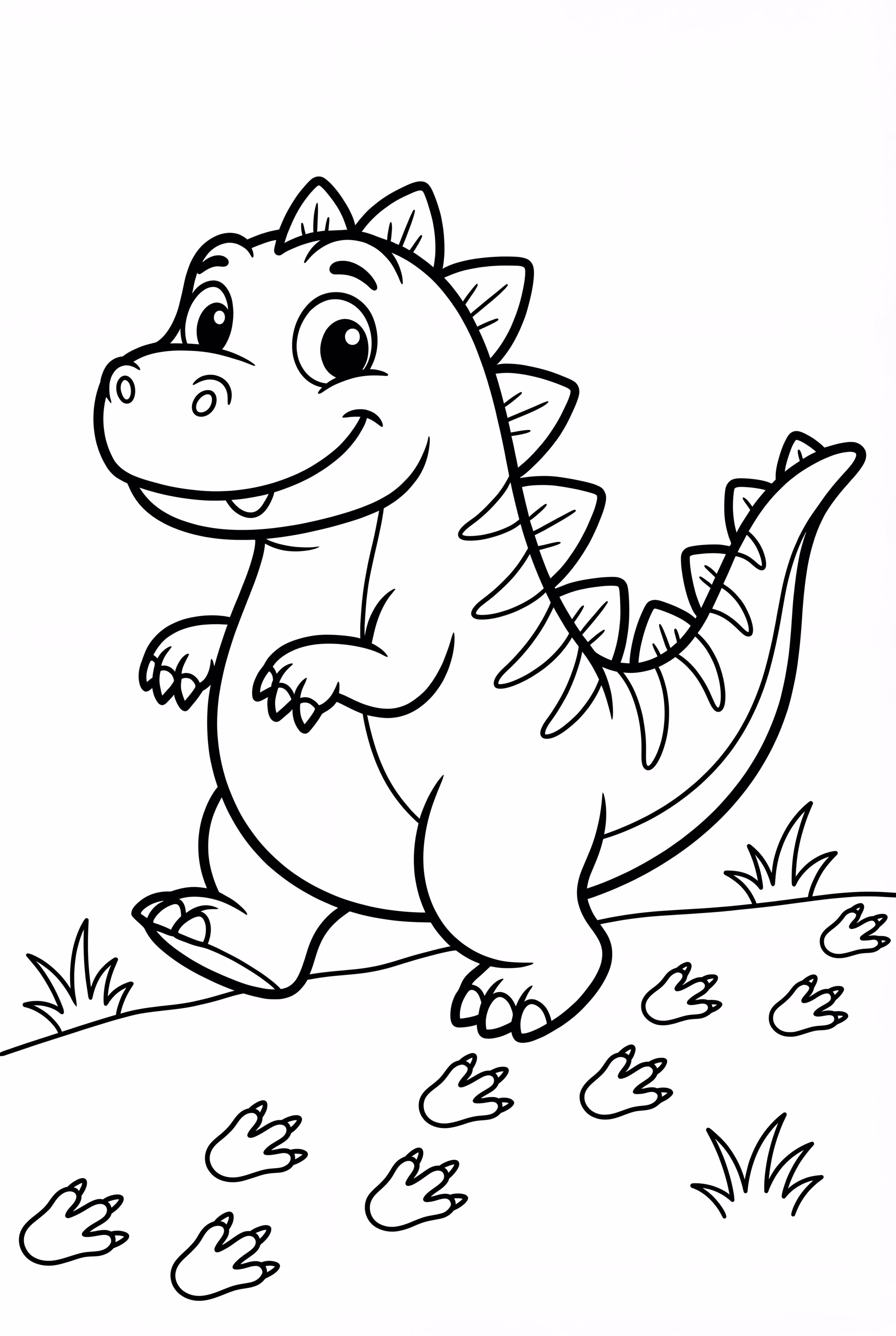 mini godzilla walking