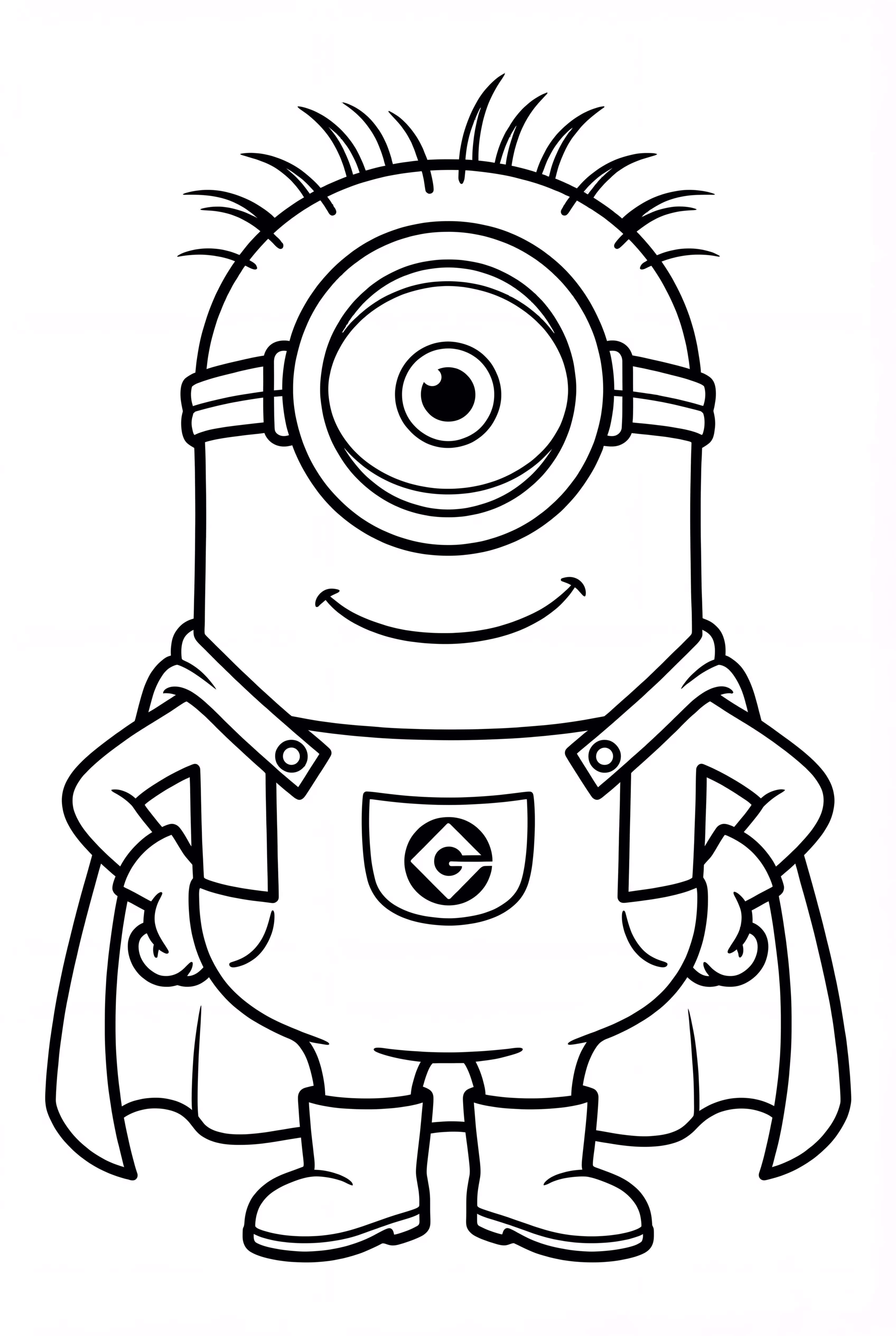 Minion Dressed as Superhero