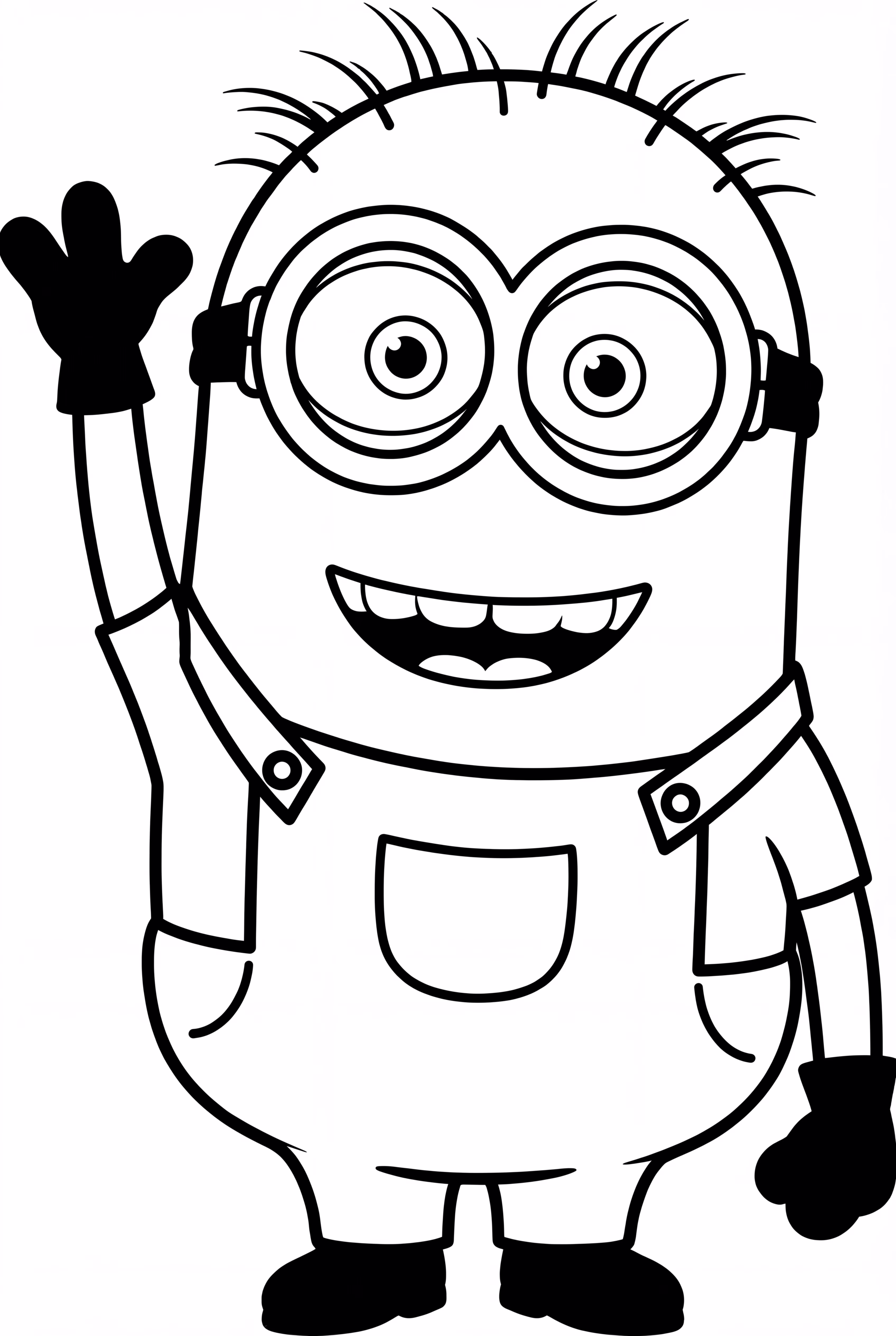 Minion Waving Hello