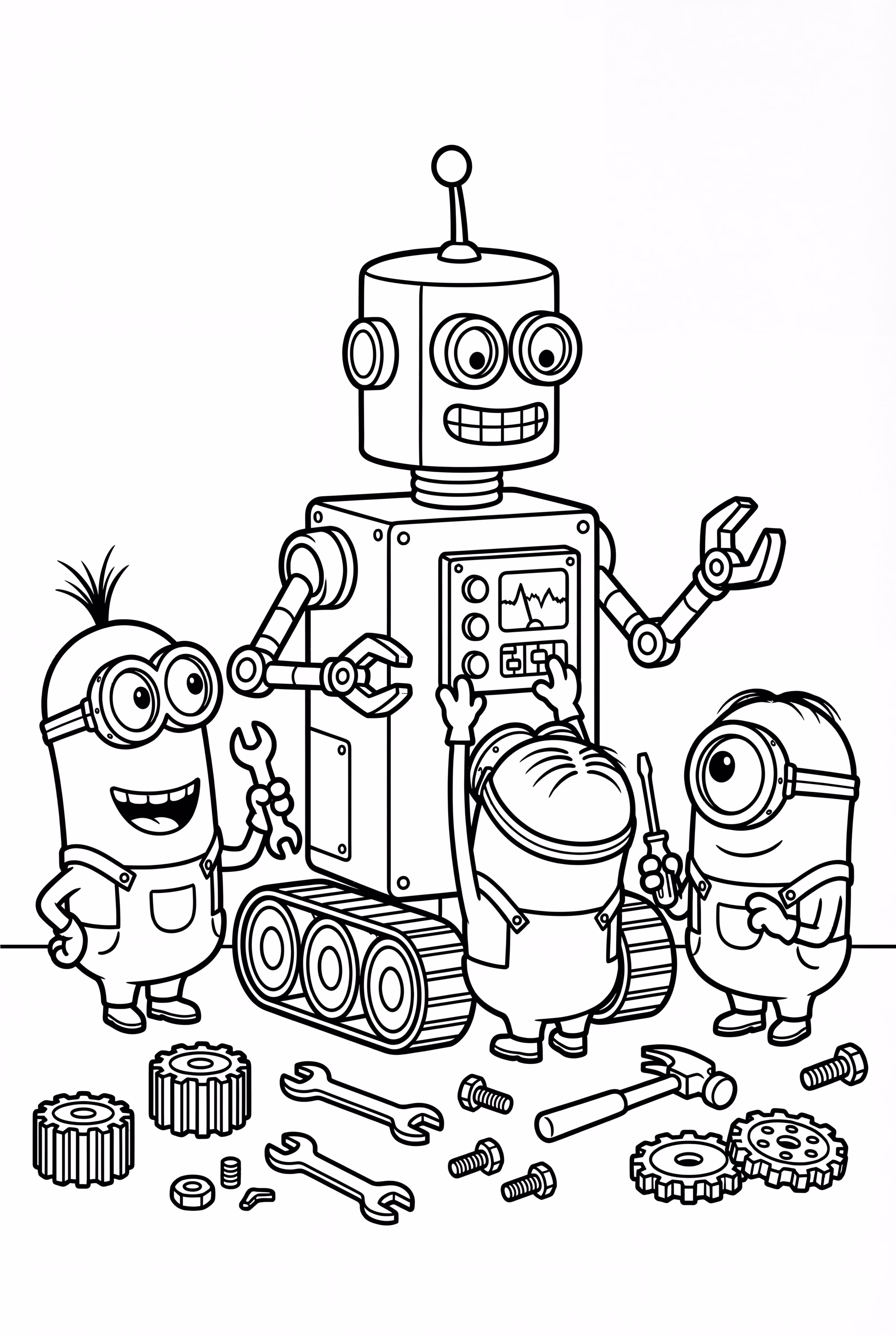 小小兵打造機器人