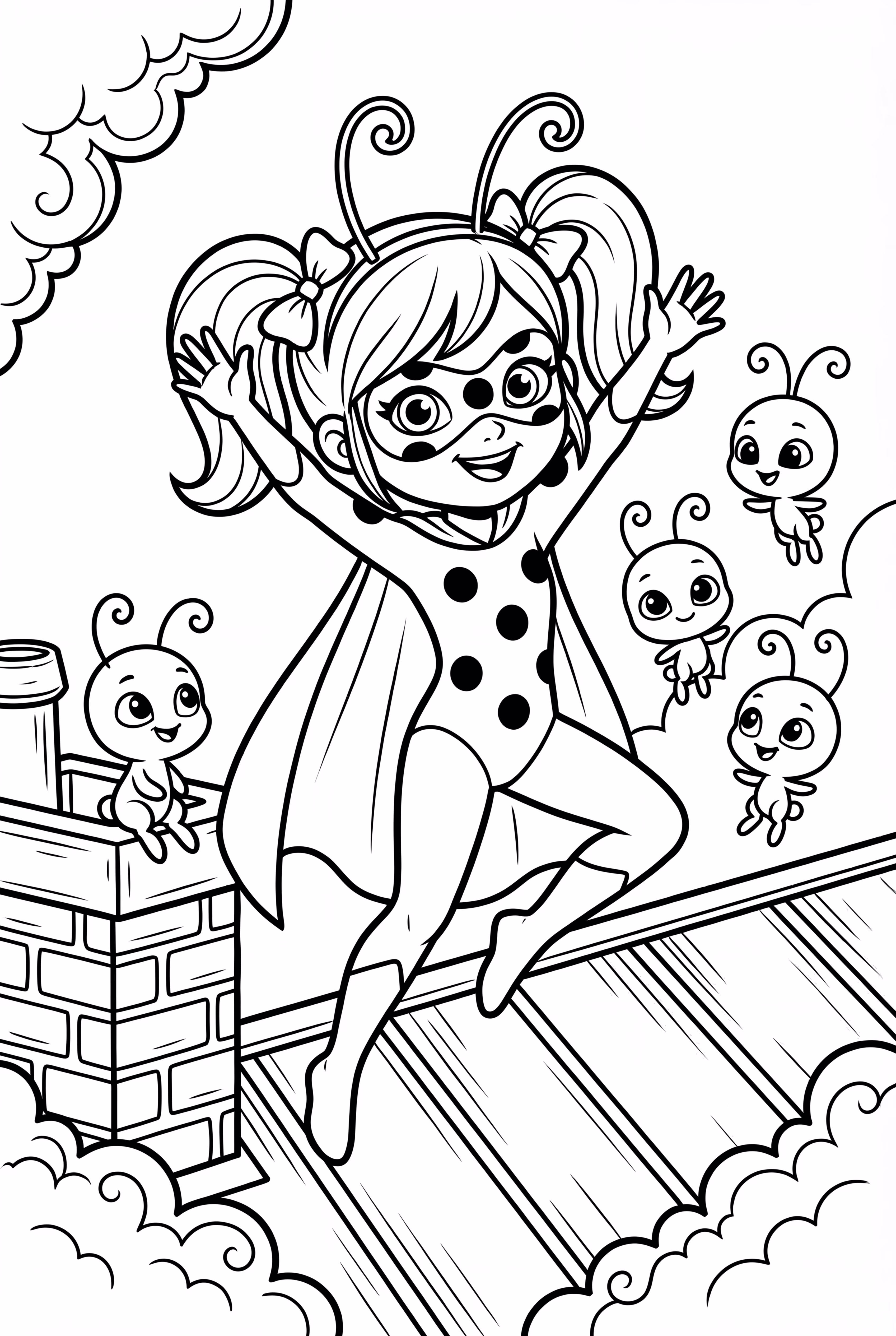 Miraculous Ladybug and Kwami Team