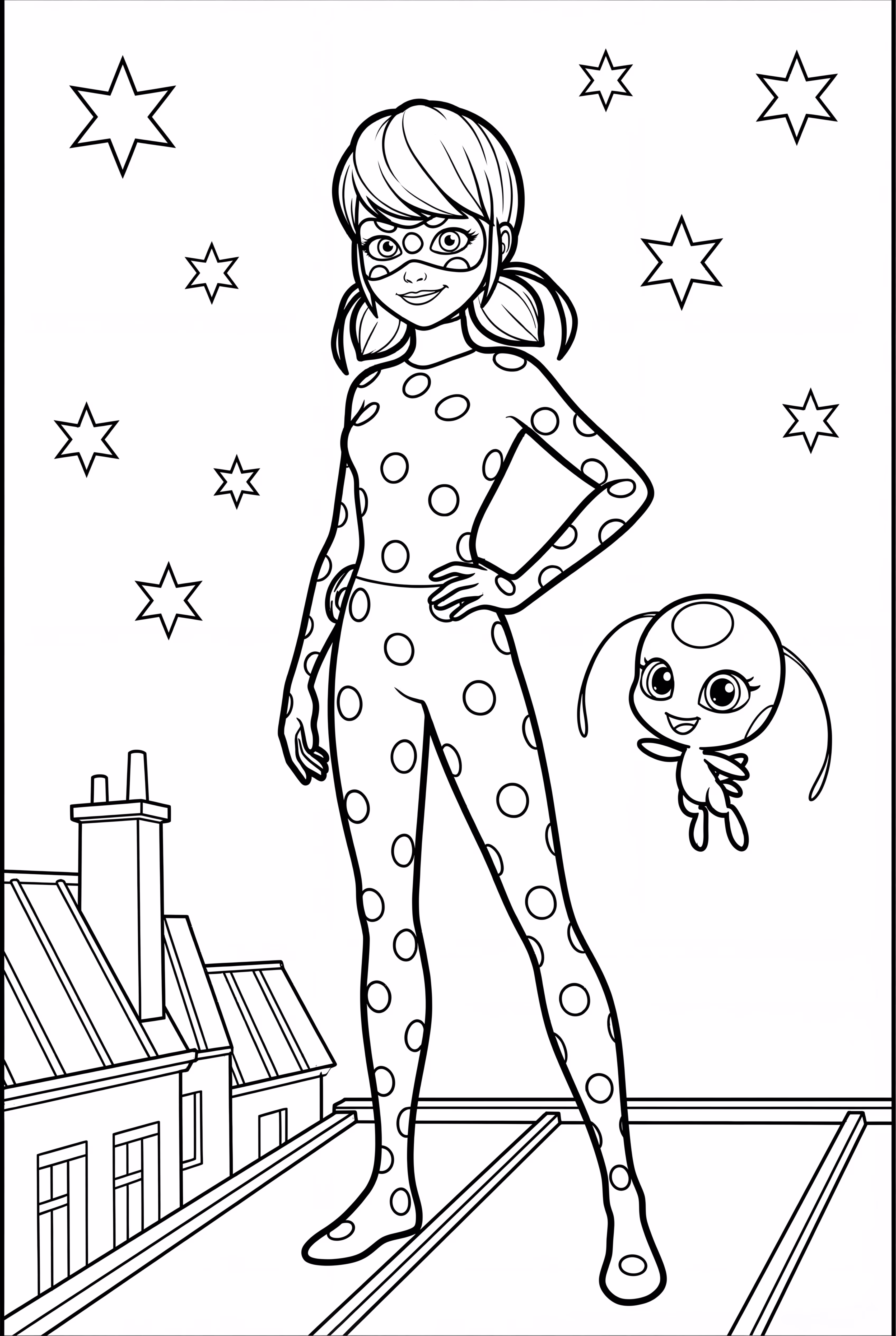 Miraculous Ladybug with Kwami Powers