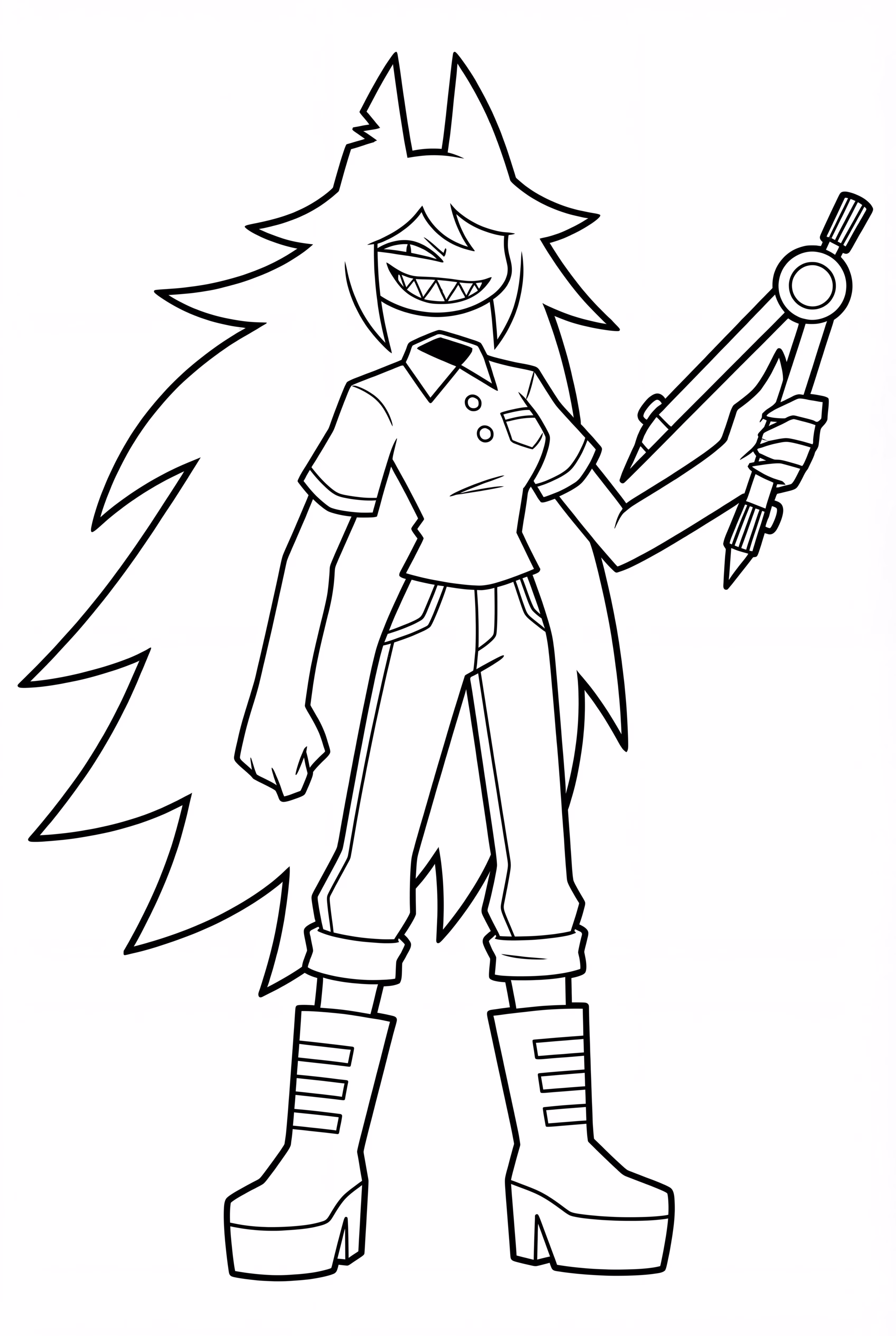 Miss Circle Standing