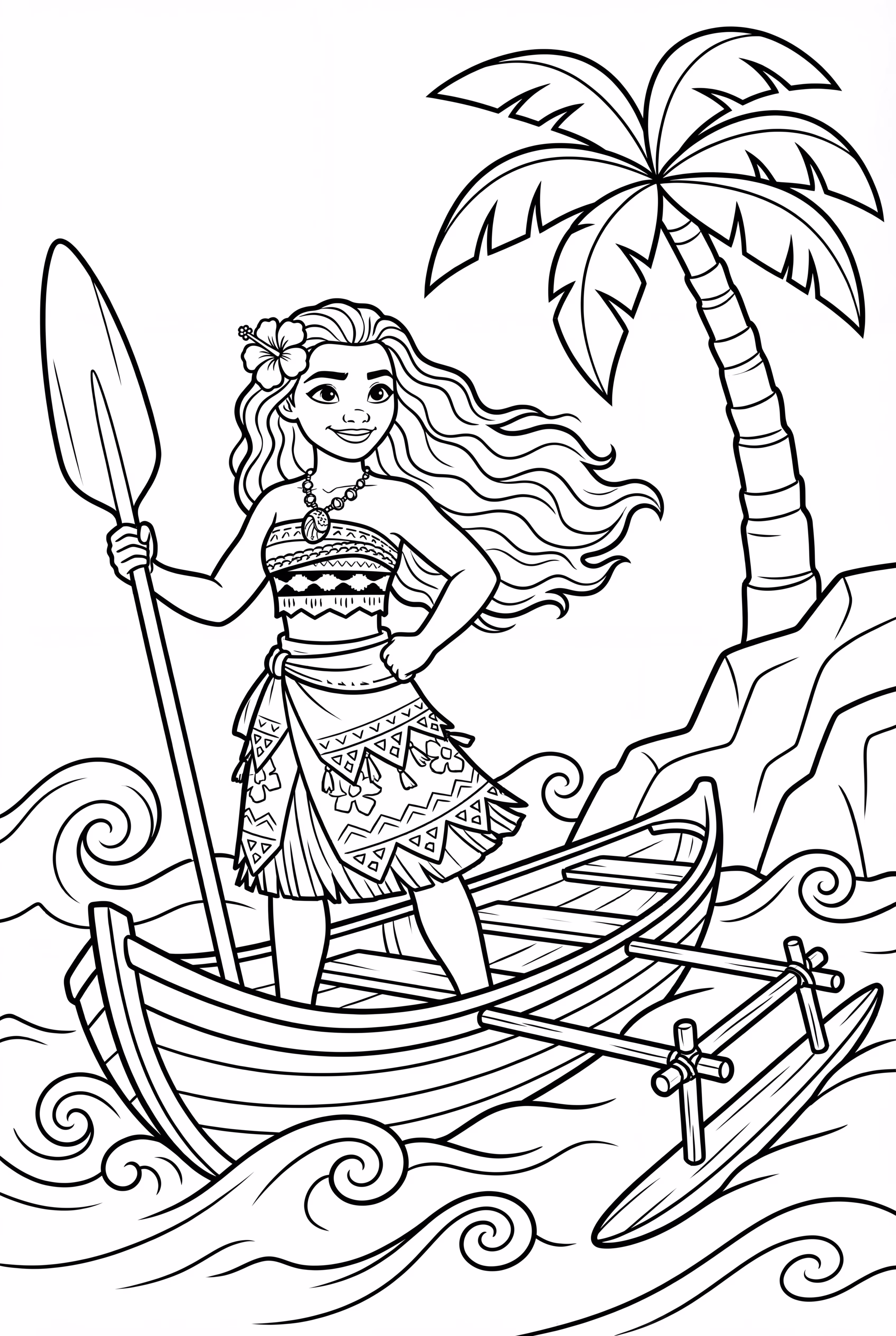 莫阿娜寻找自我的旅程