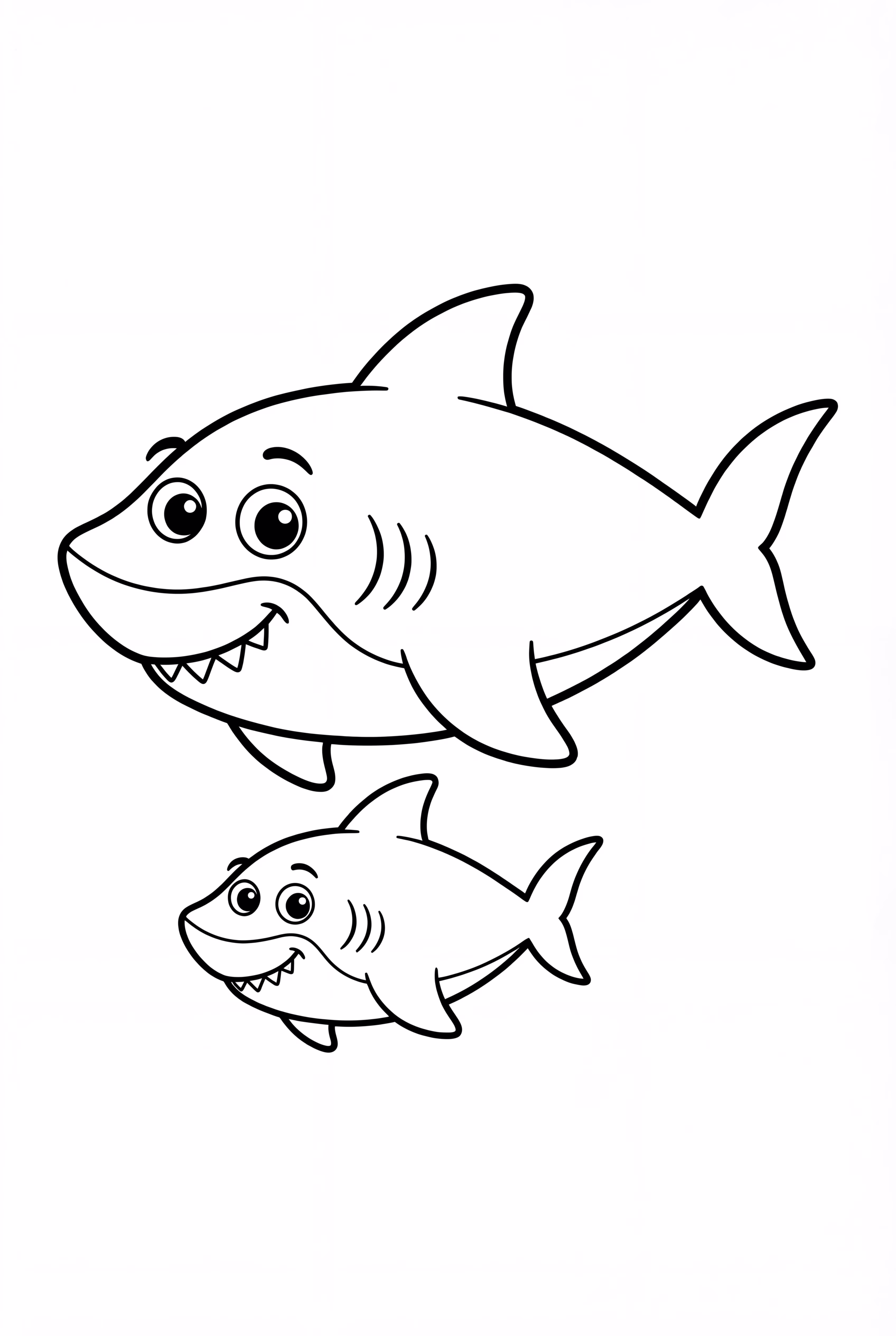 Mommy Shark And Baby Shark