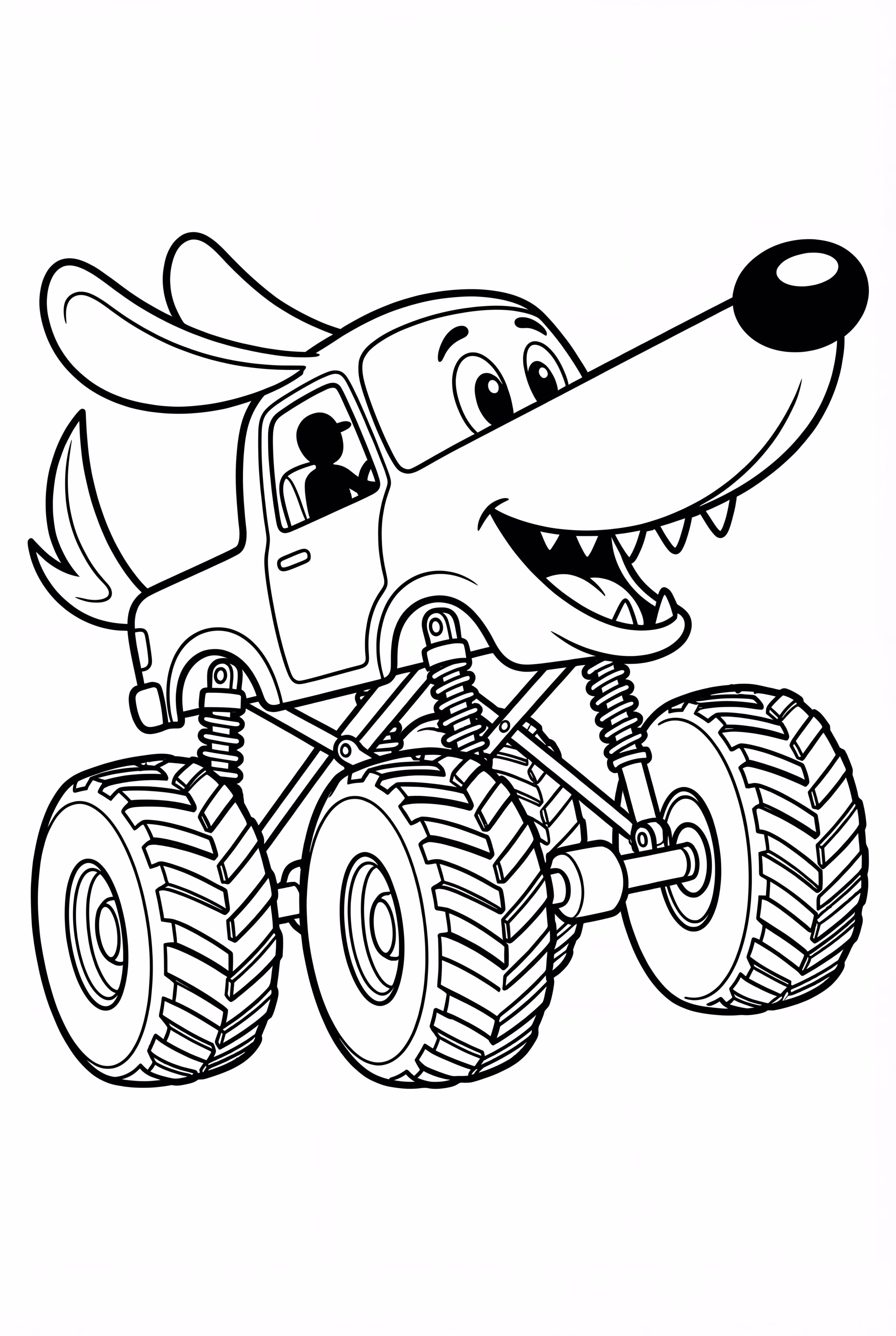 Monster Mutt Monster Jam Truck