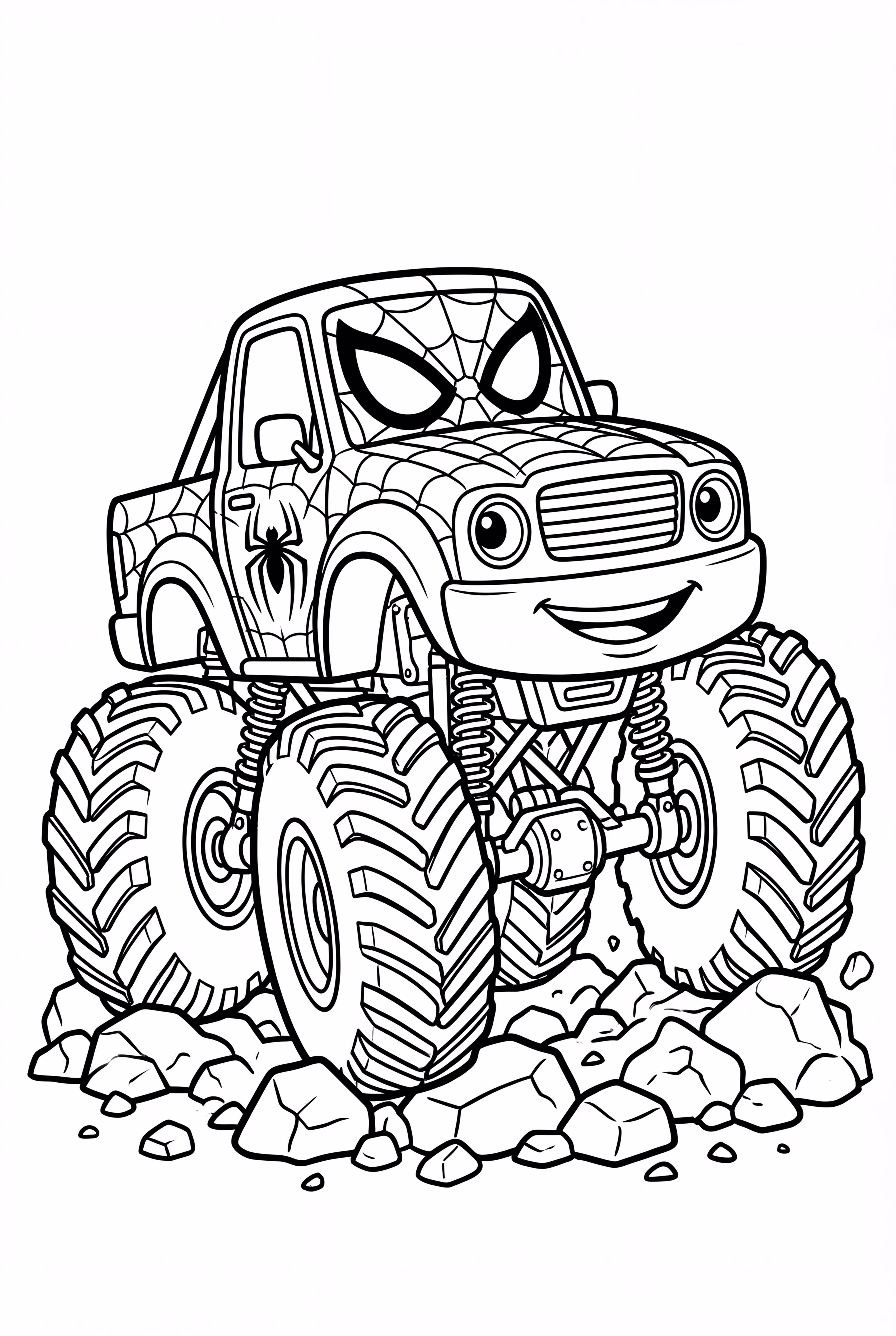 怪物卡车 蜘蛛侠