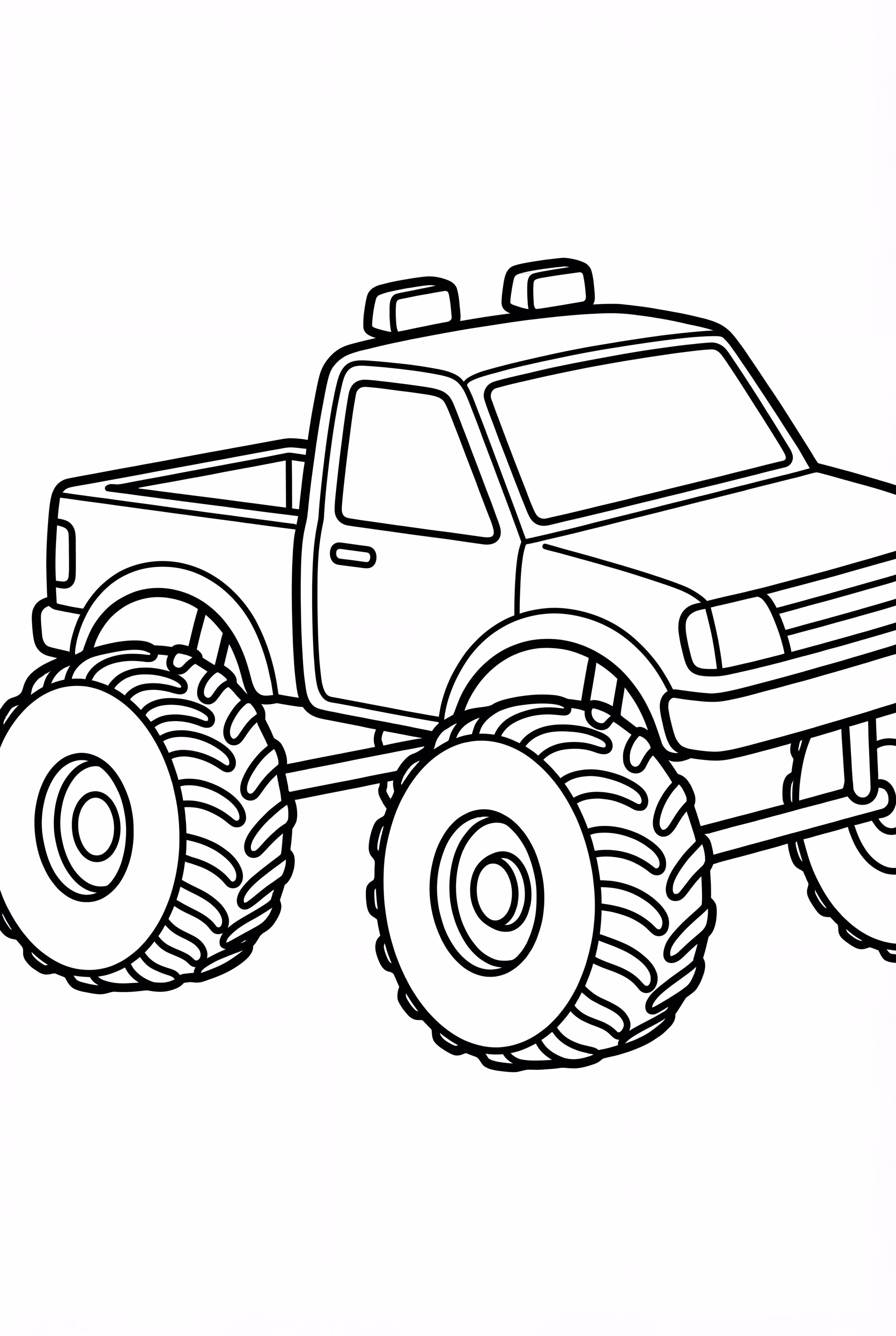 大轮胎怪兽卡车