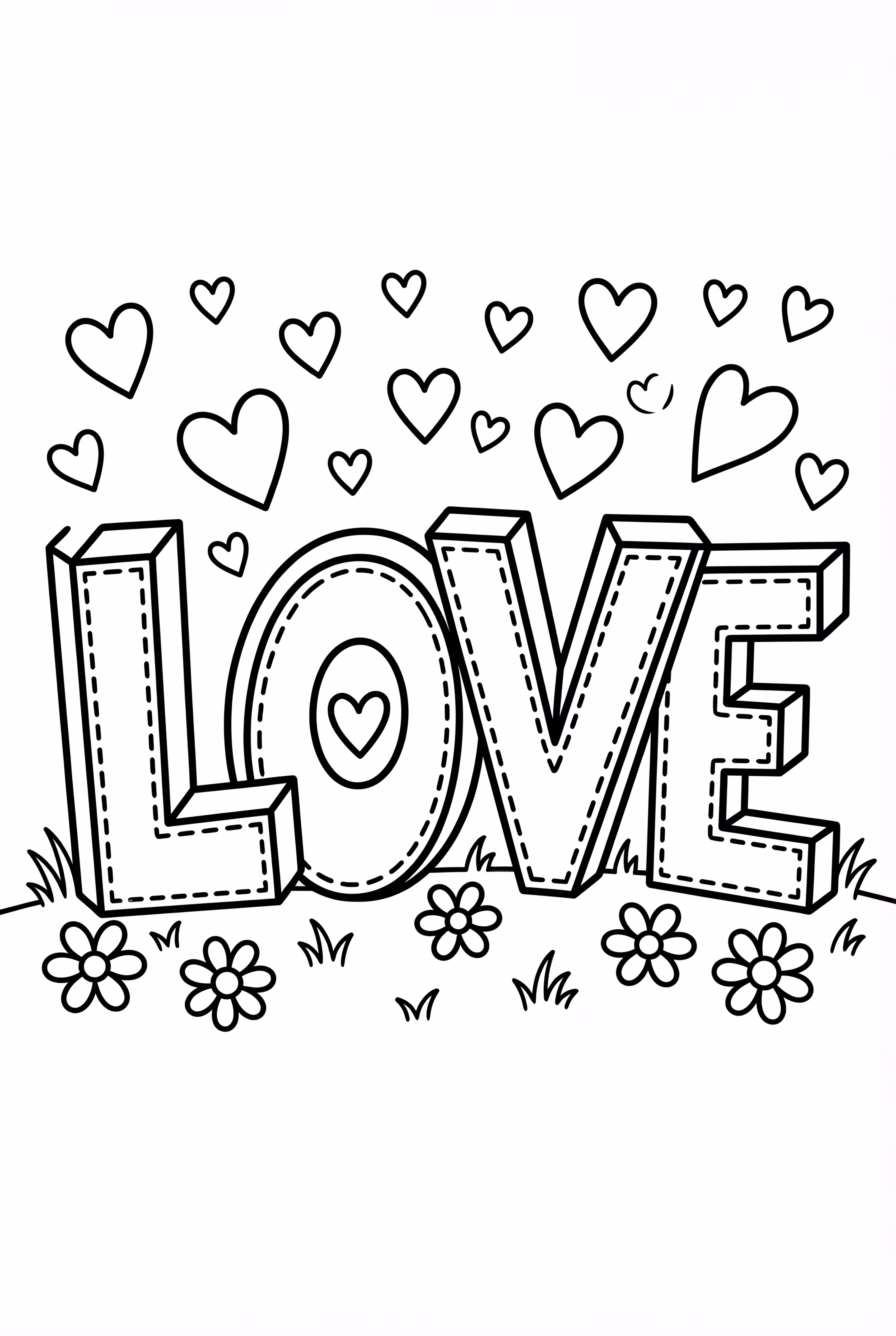 Mother's Day Love Letters Arranged with Spa Essentials