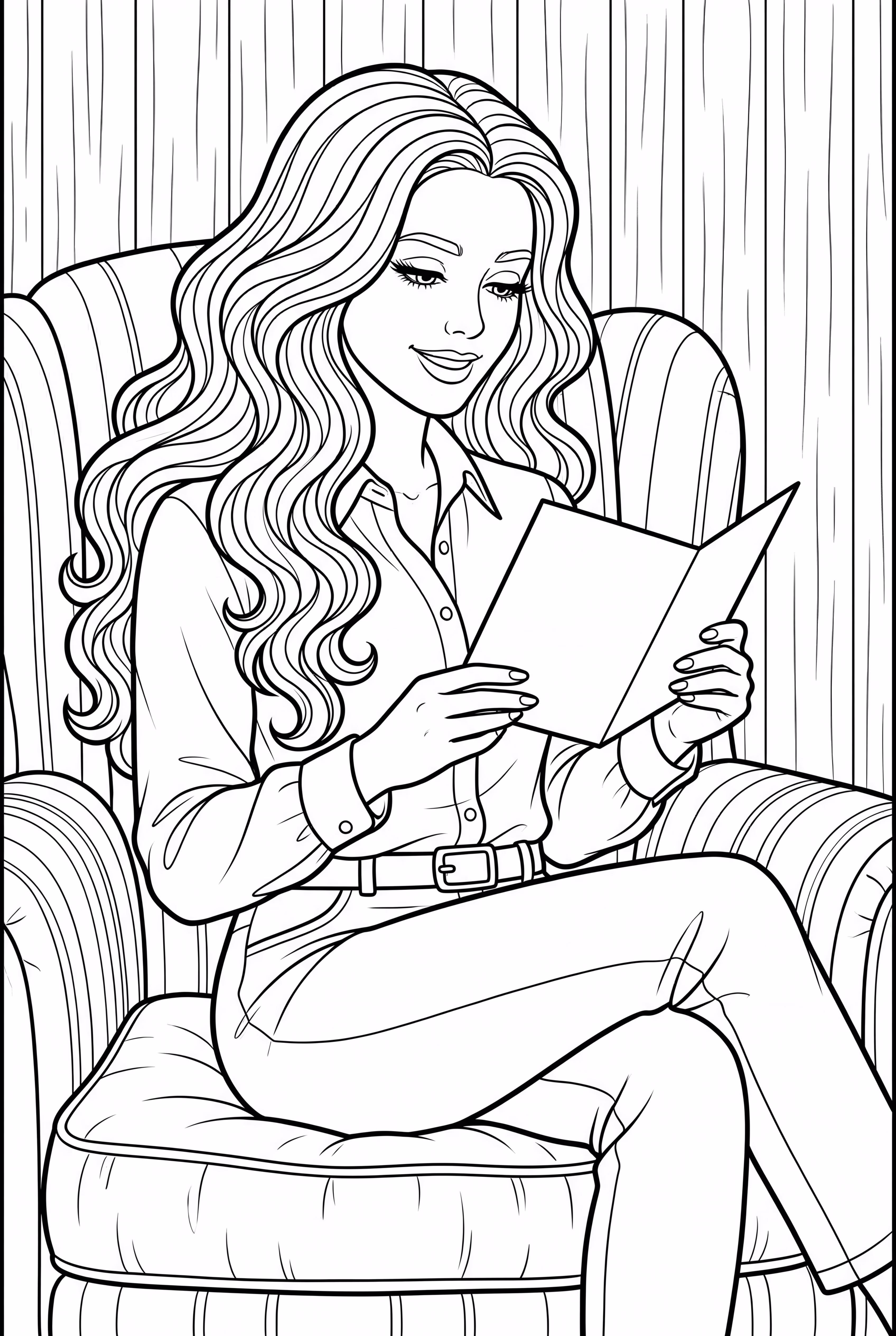 Mother's Day Mom Reading Personalized Love Letters