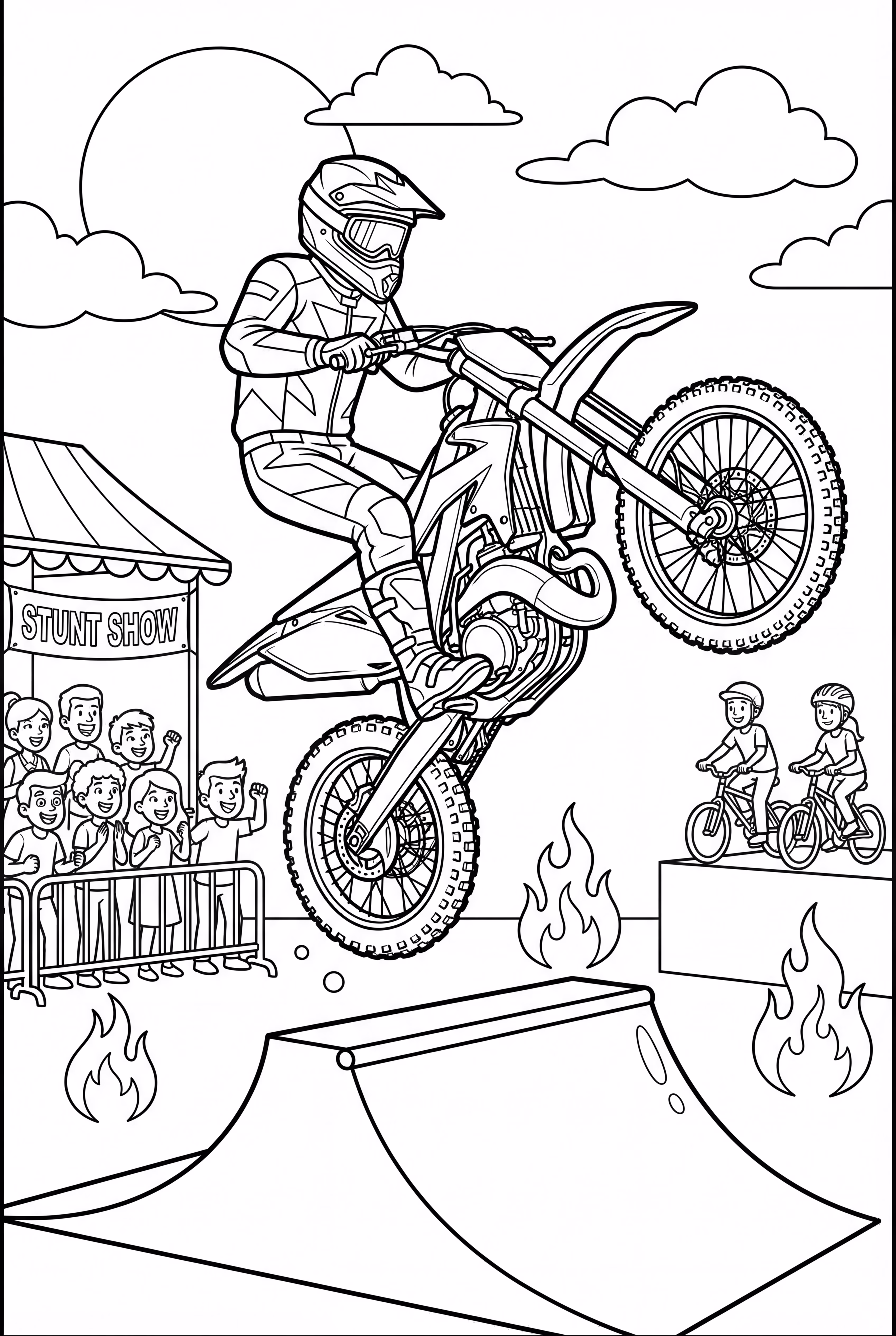 Motorcycle Stunt Show