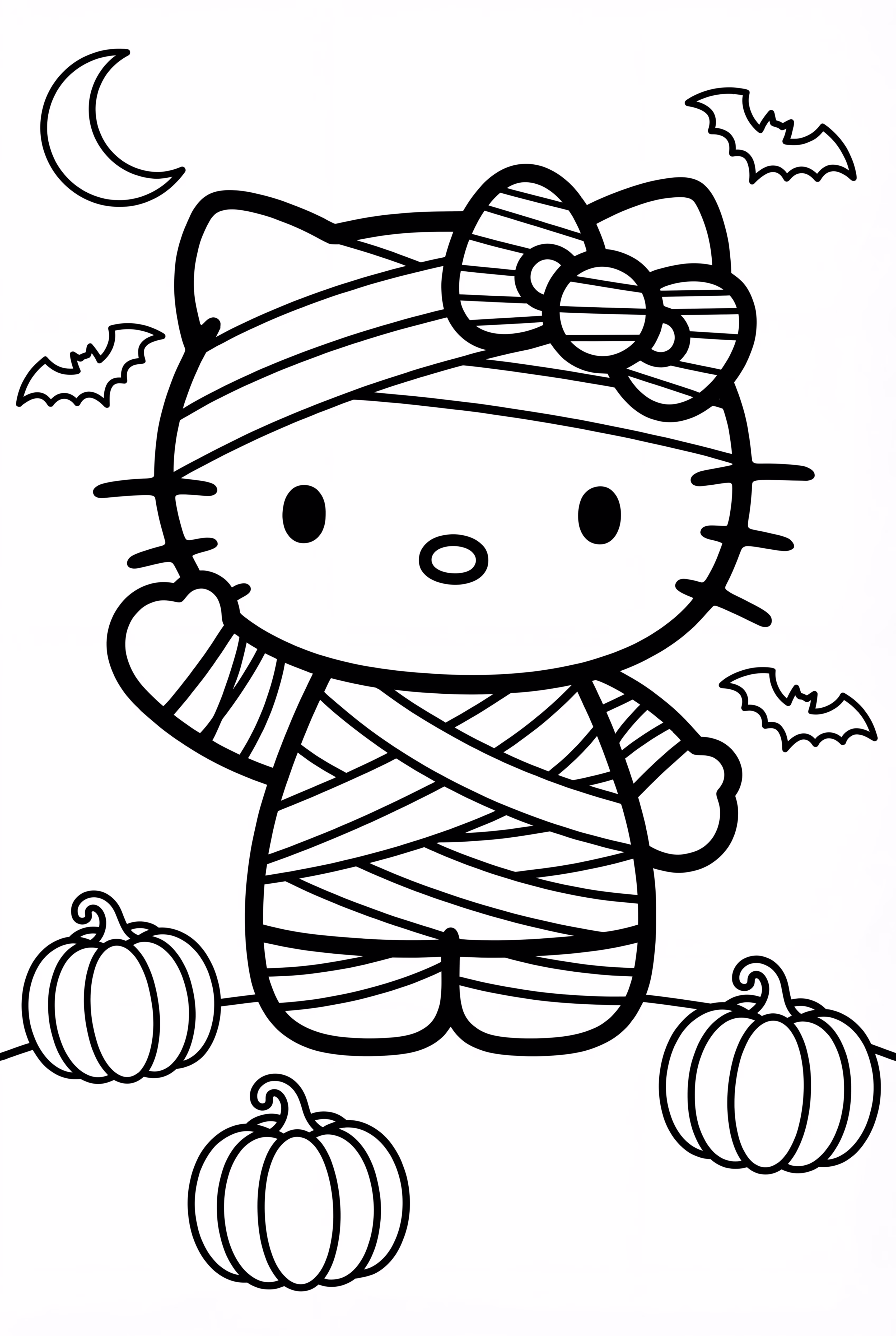 Mummy Hello Kitty Waving Hello