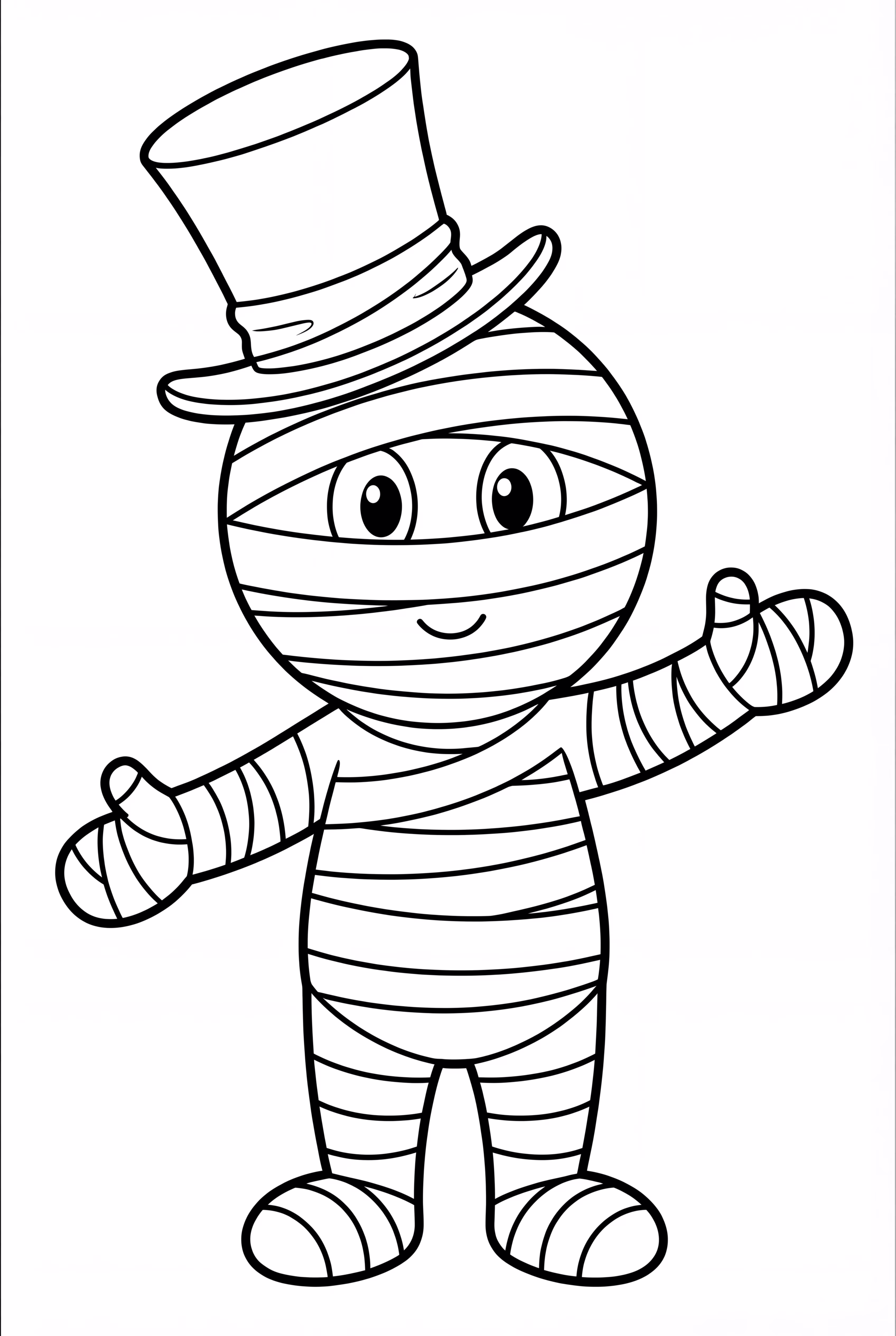 Mummy Wearing A Top Hat