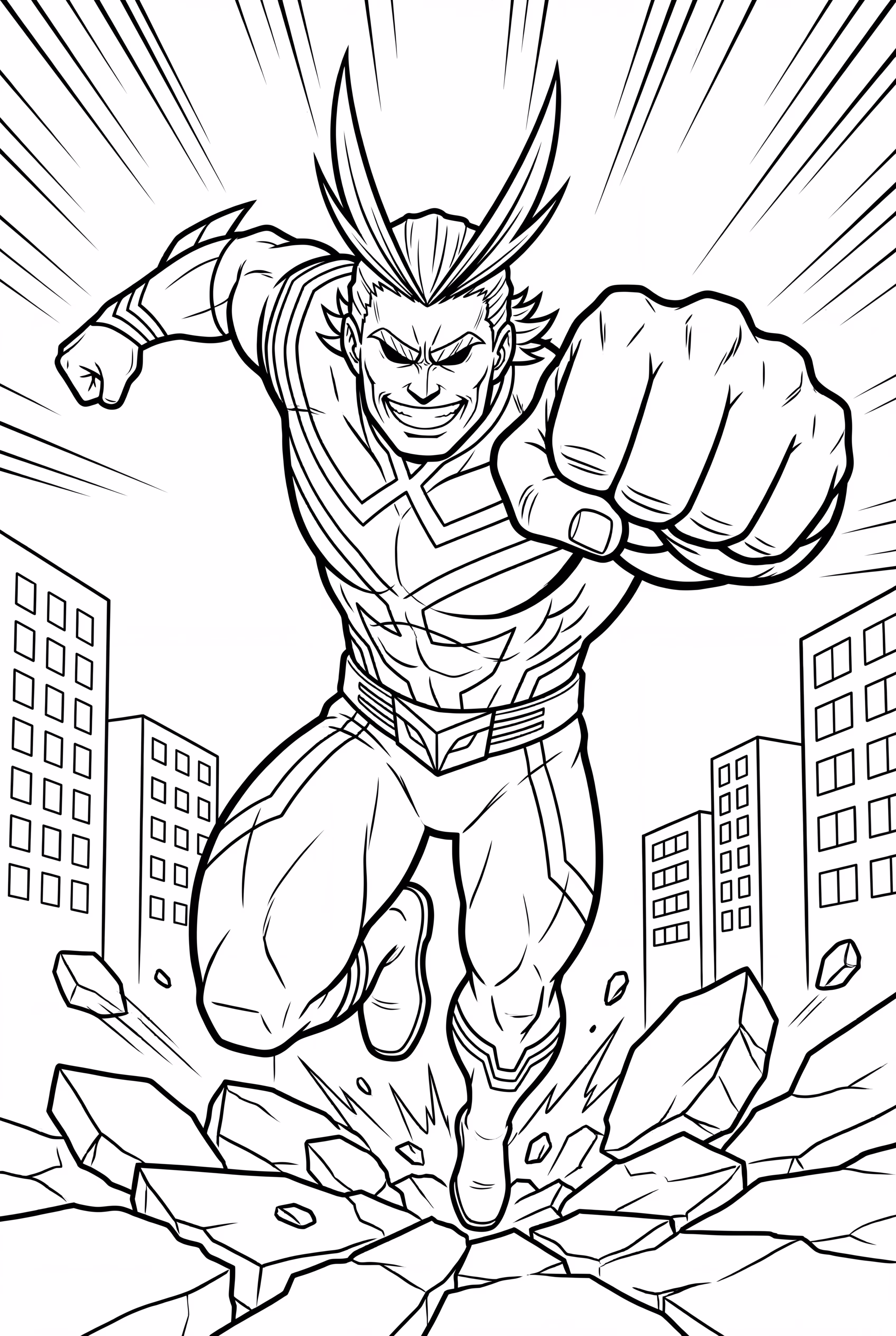 My Hero Academia All Might Texas Smash