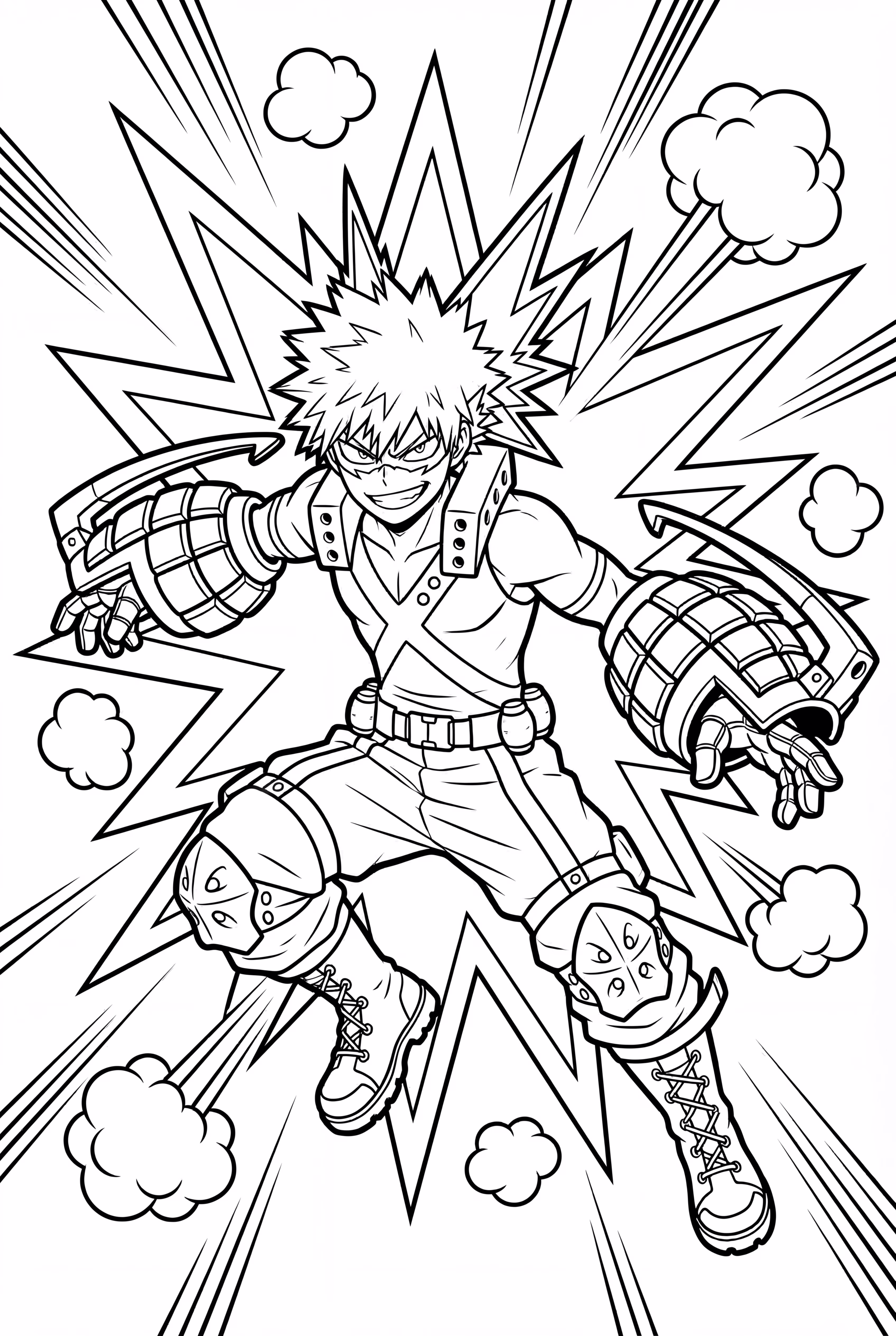 My Hero Academia Bakugo Howitzer Impact