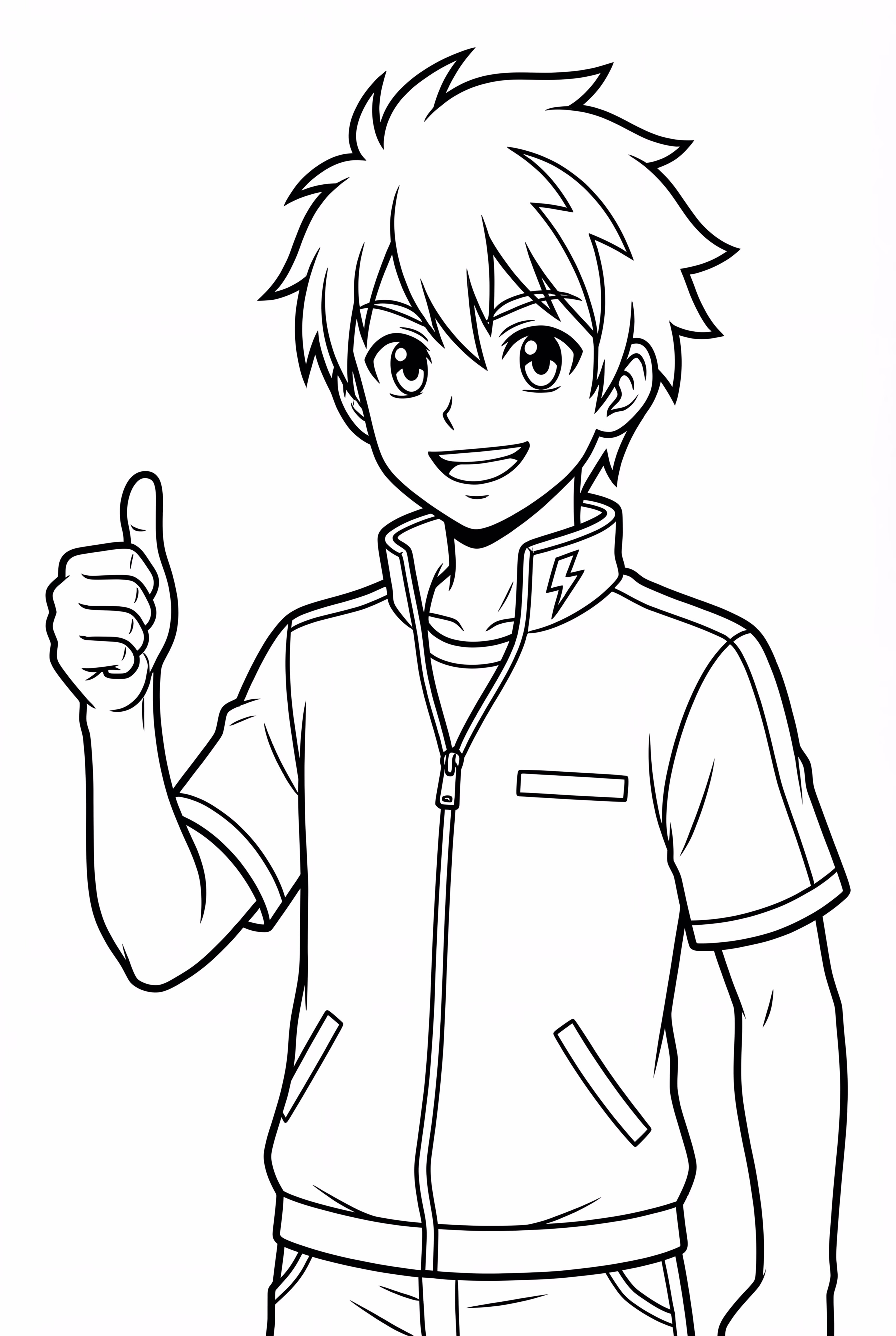 My Hero Academia Denki Thumbs Up