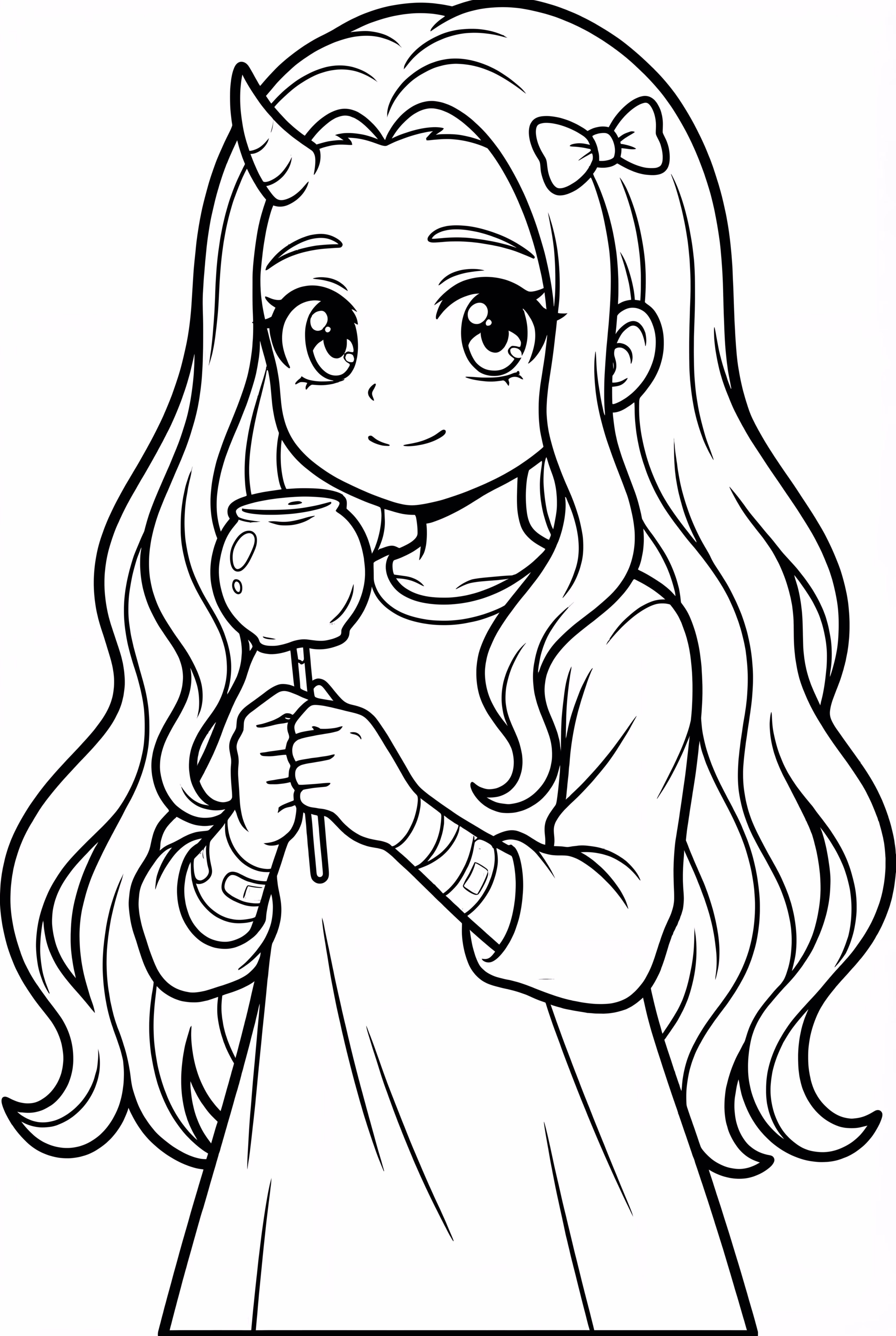 My Hero Academia Eri Holding A Candy Apple