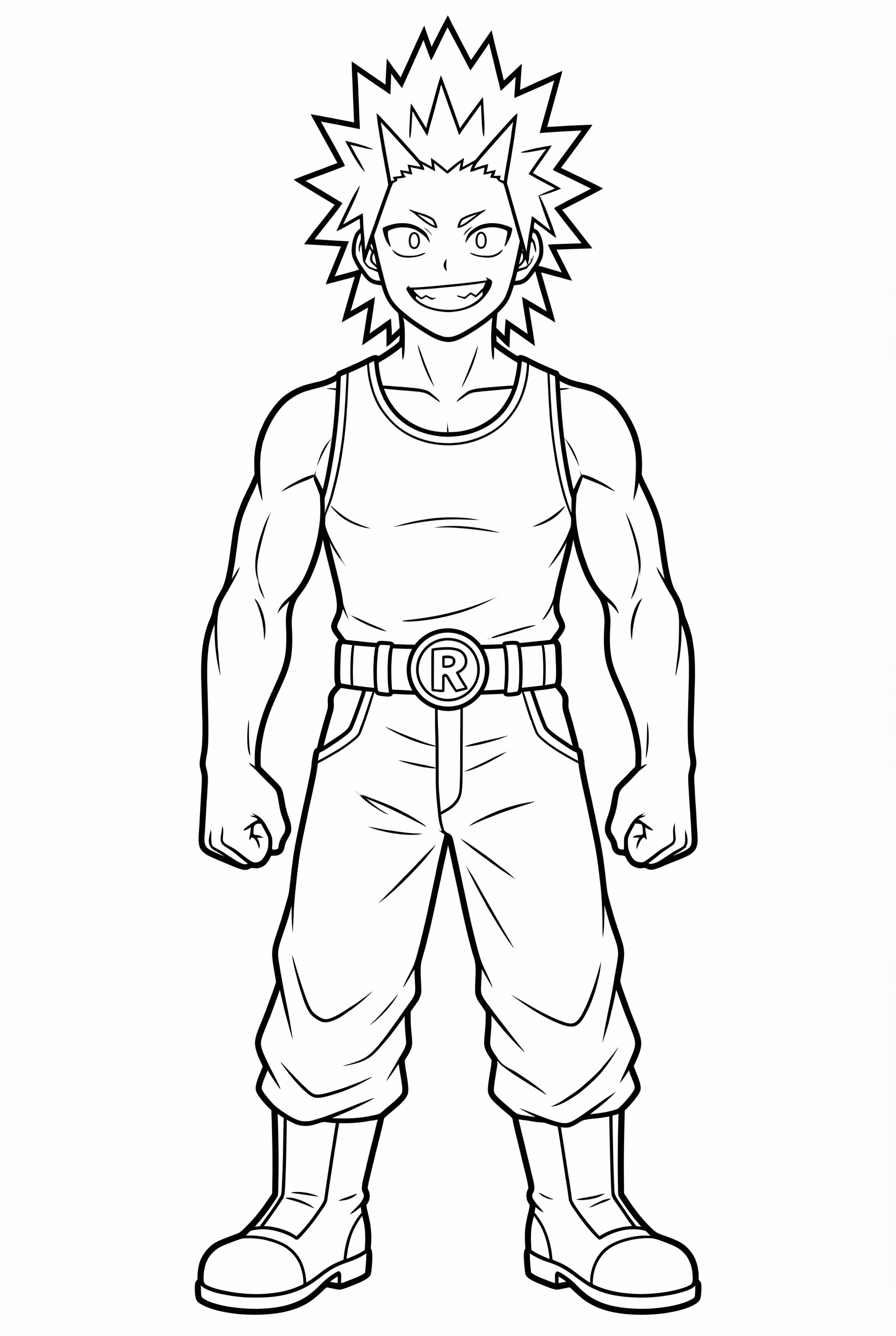 My Hero Academia Kirishima Simple Pose