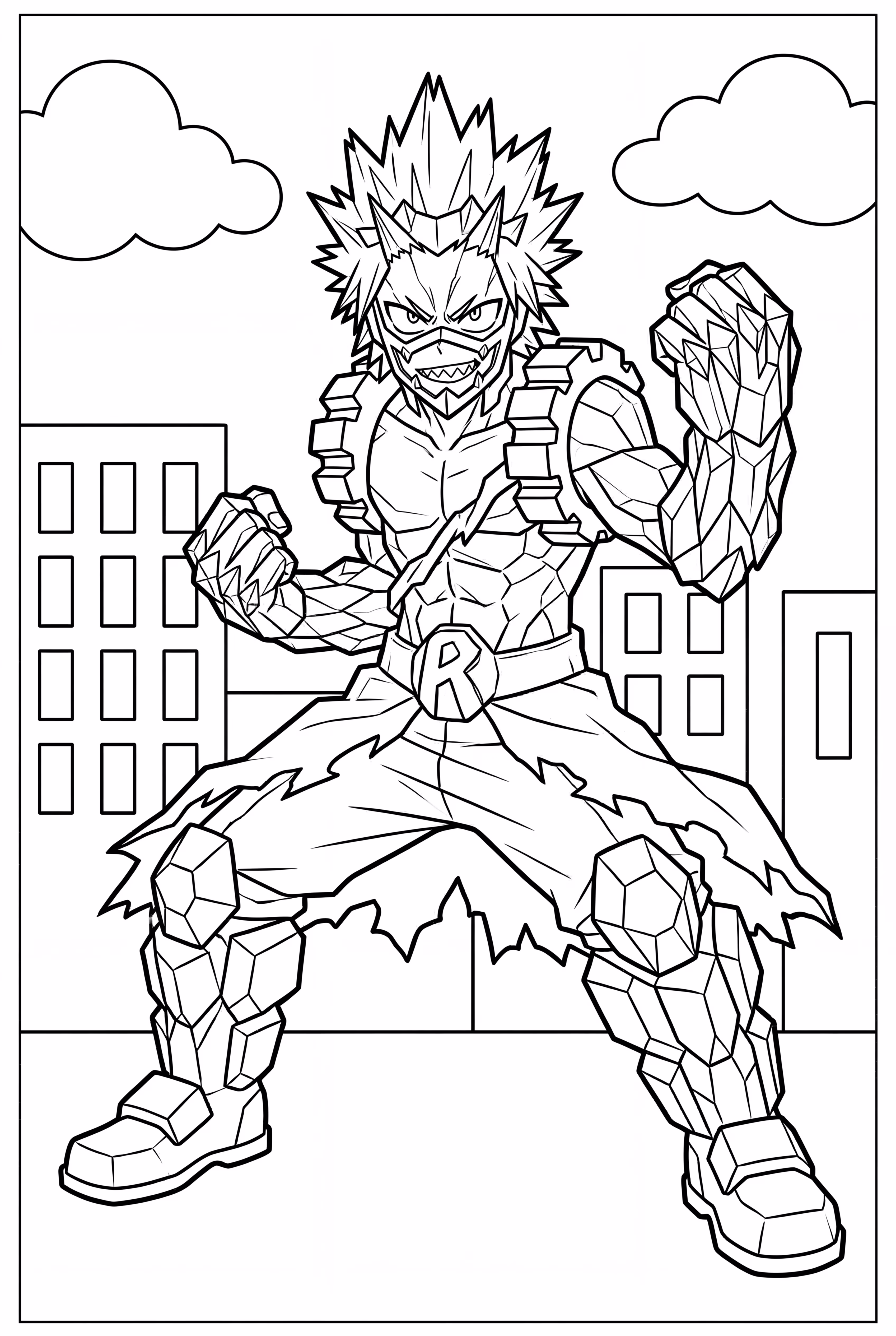 My Hero Academia Kirishima Unbreakable Form