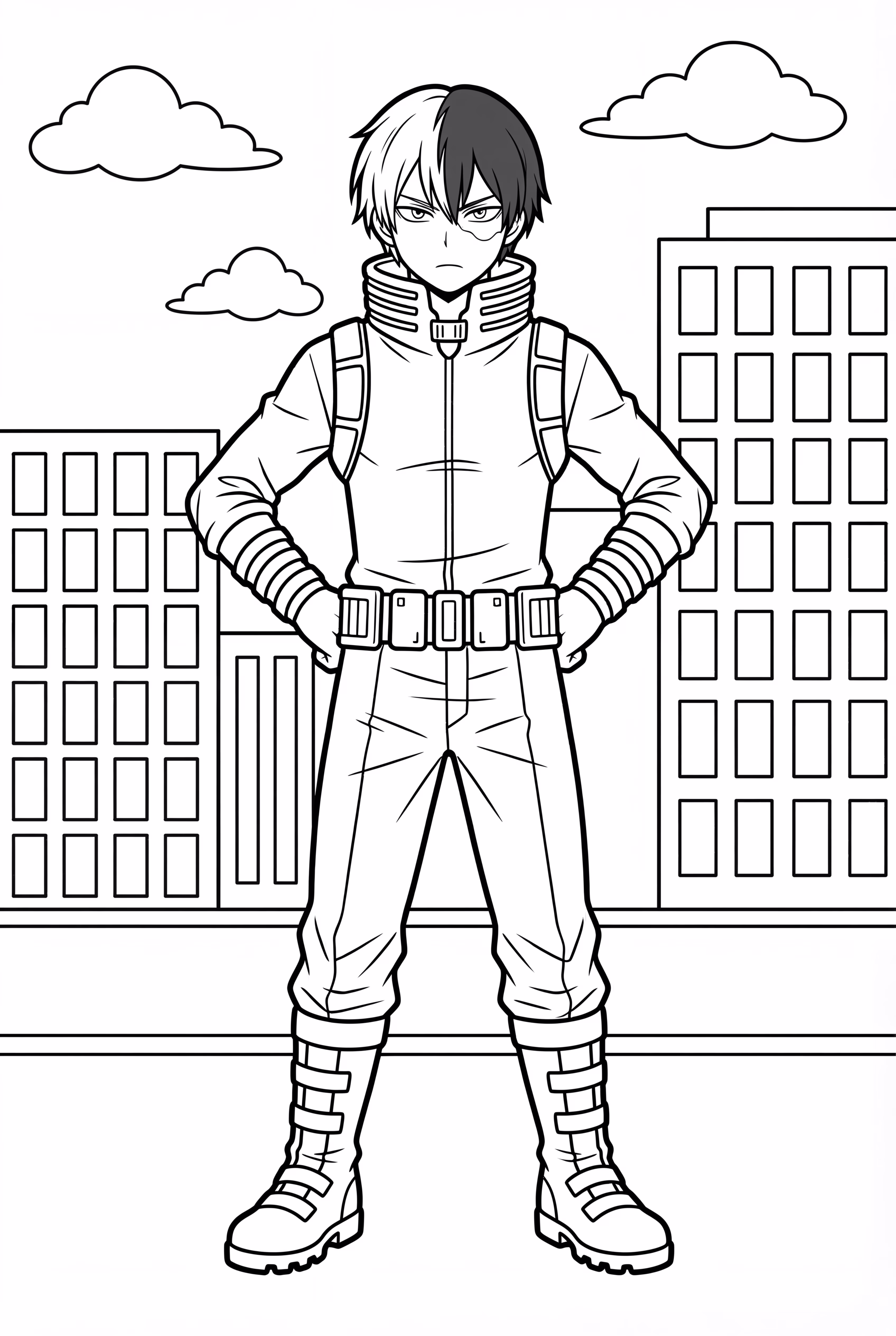 My Hero Academia Todoroki In Hero Costume