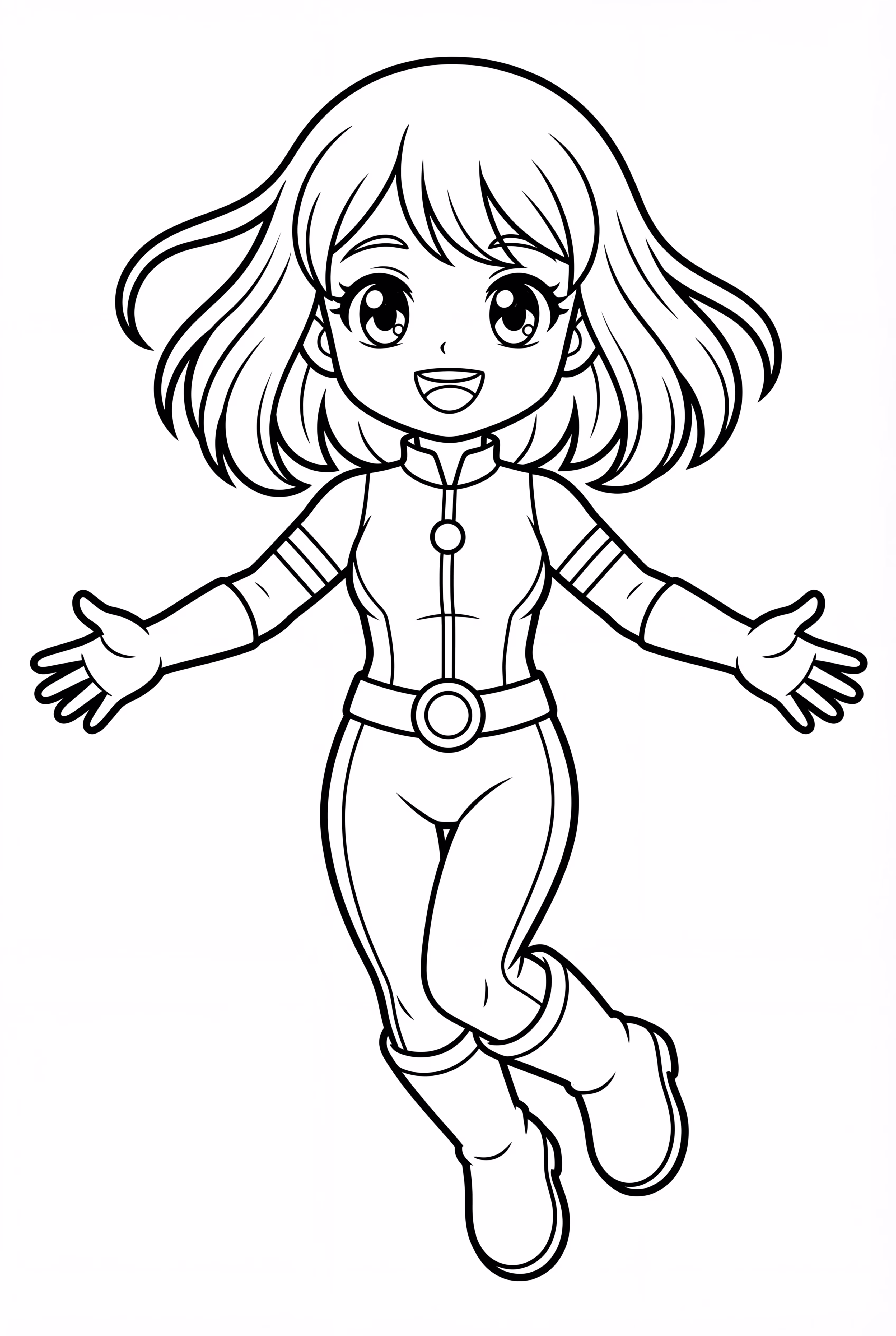 My Hero Academia Uraraka Floating Happily
