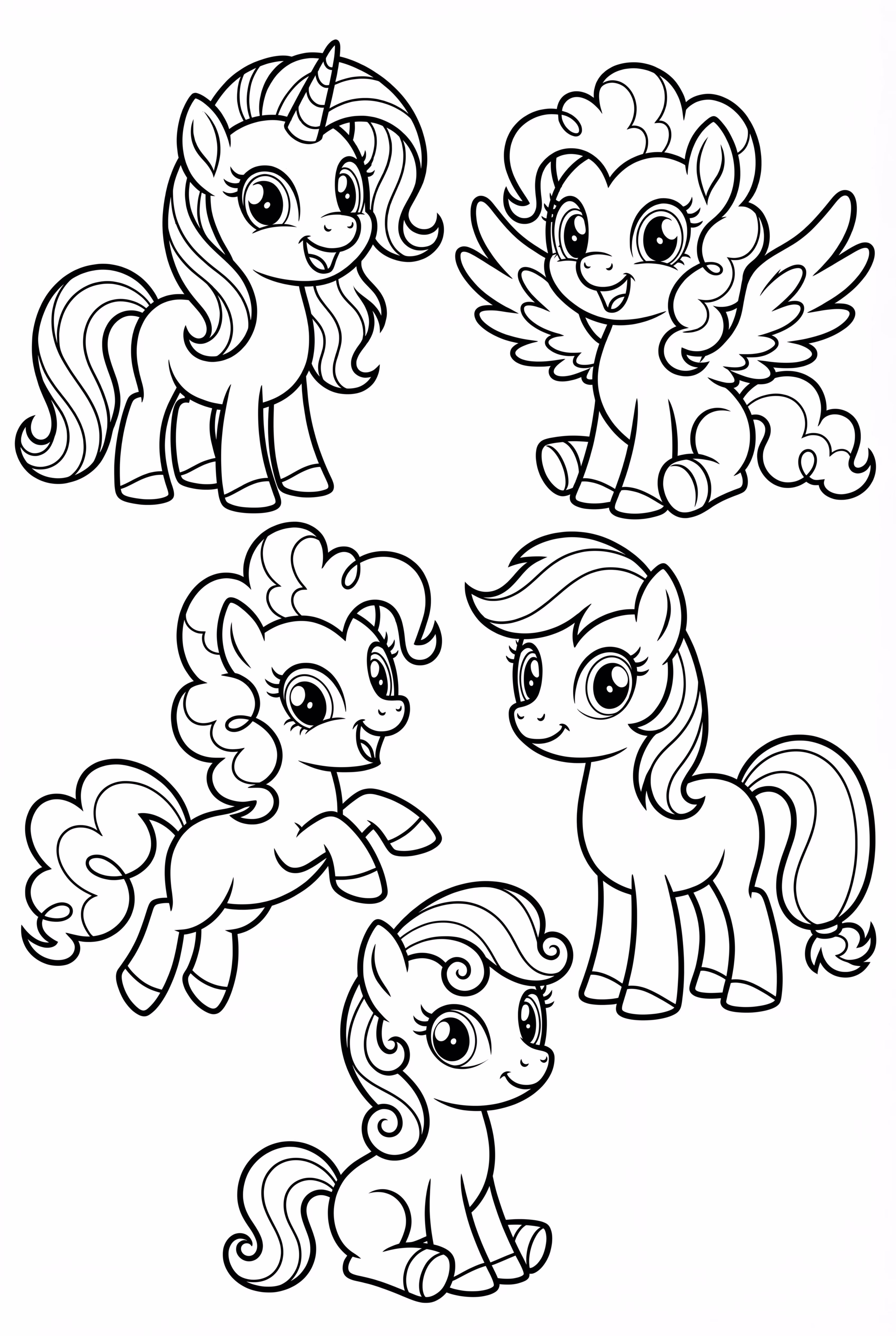 Mes Petits Poneys Bébé Jouant