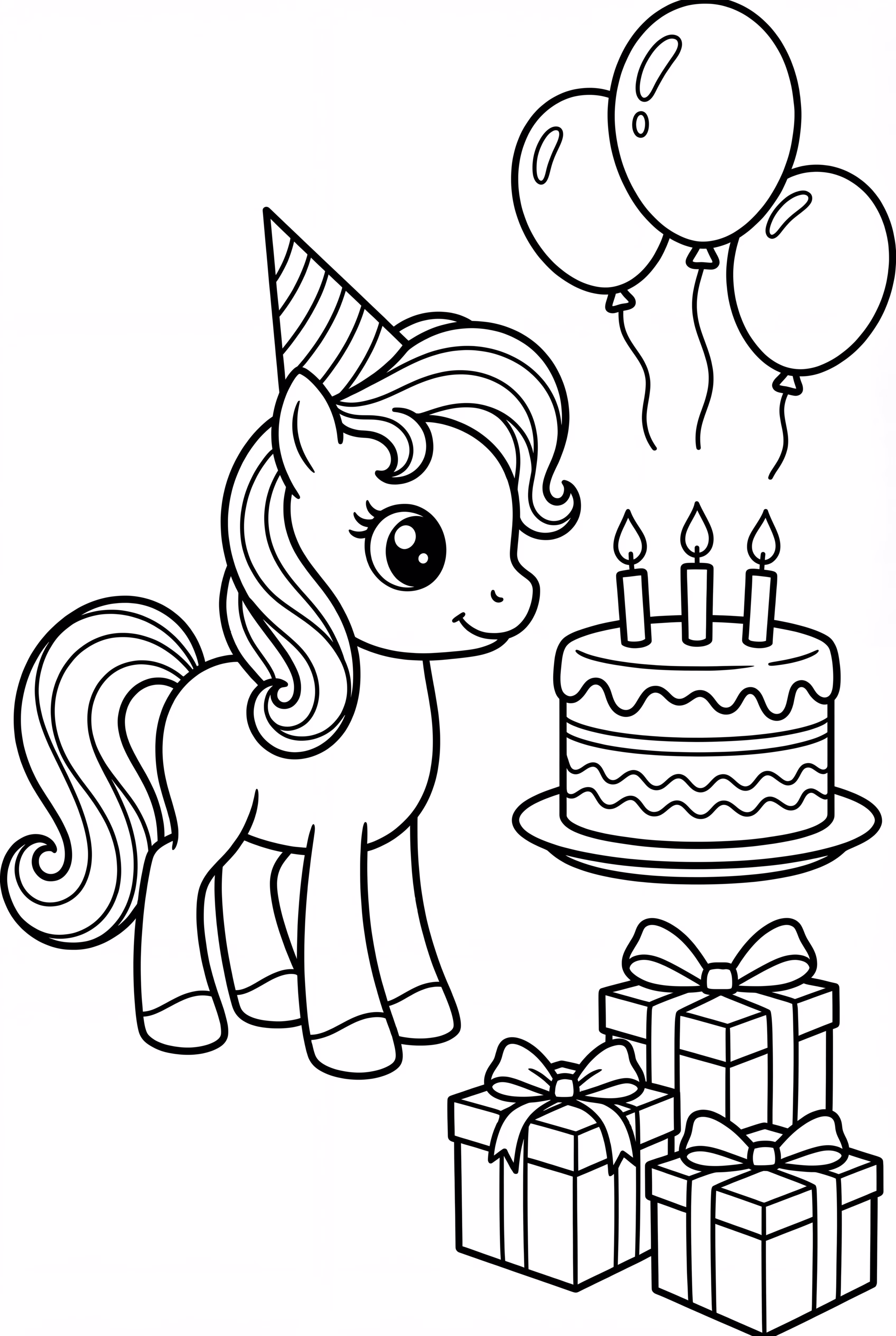 Decoraciones de Fiesta de Cumpleaños de My Little Pony