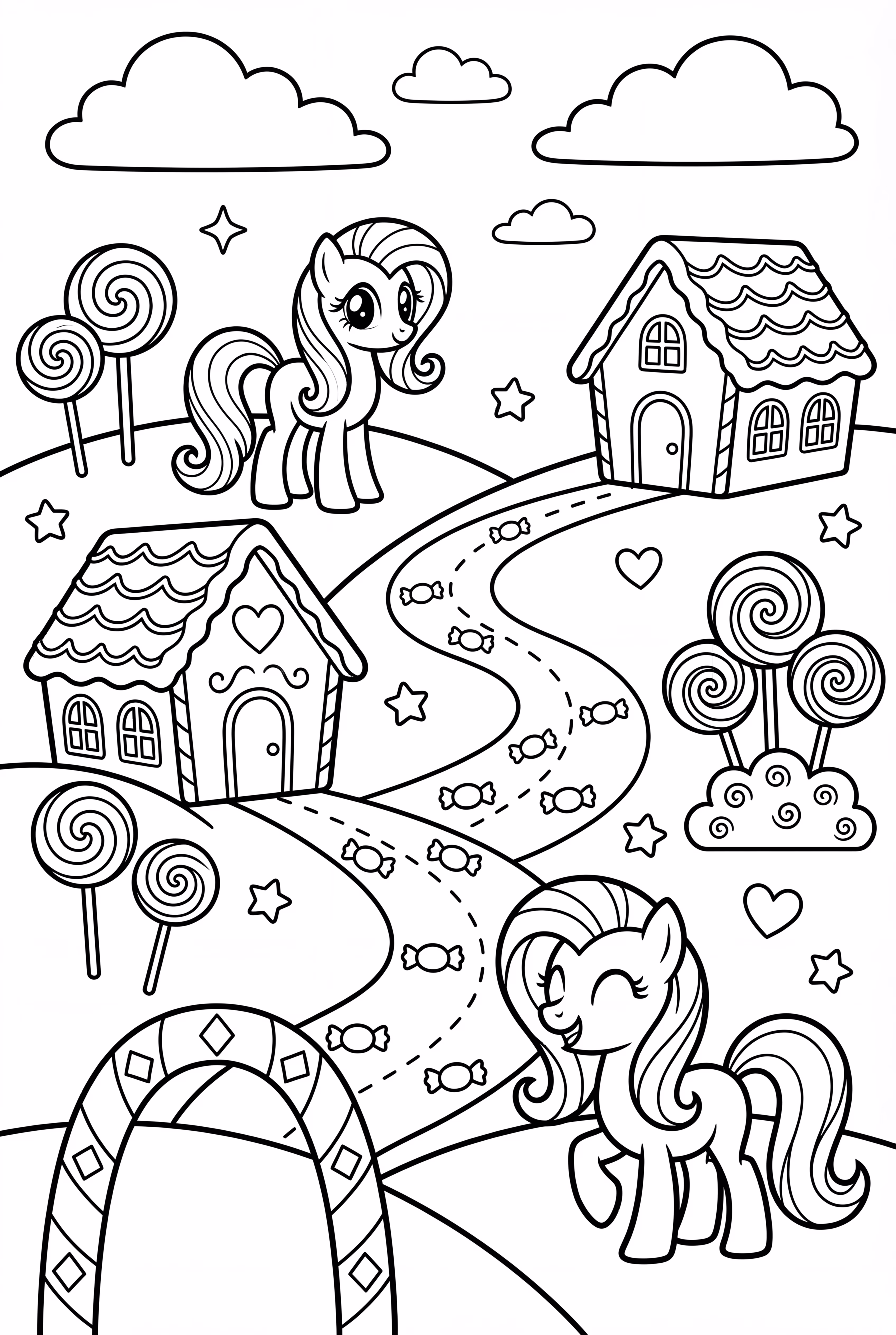 Mi Pequeño Pony Tierra de Dulces Fantasía