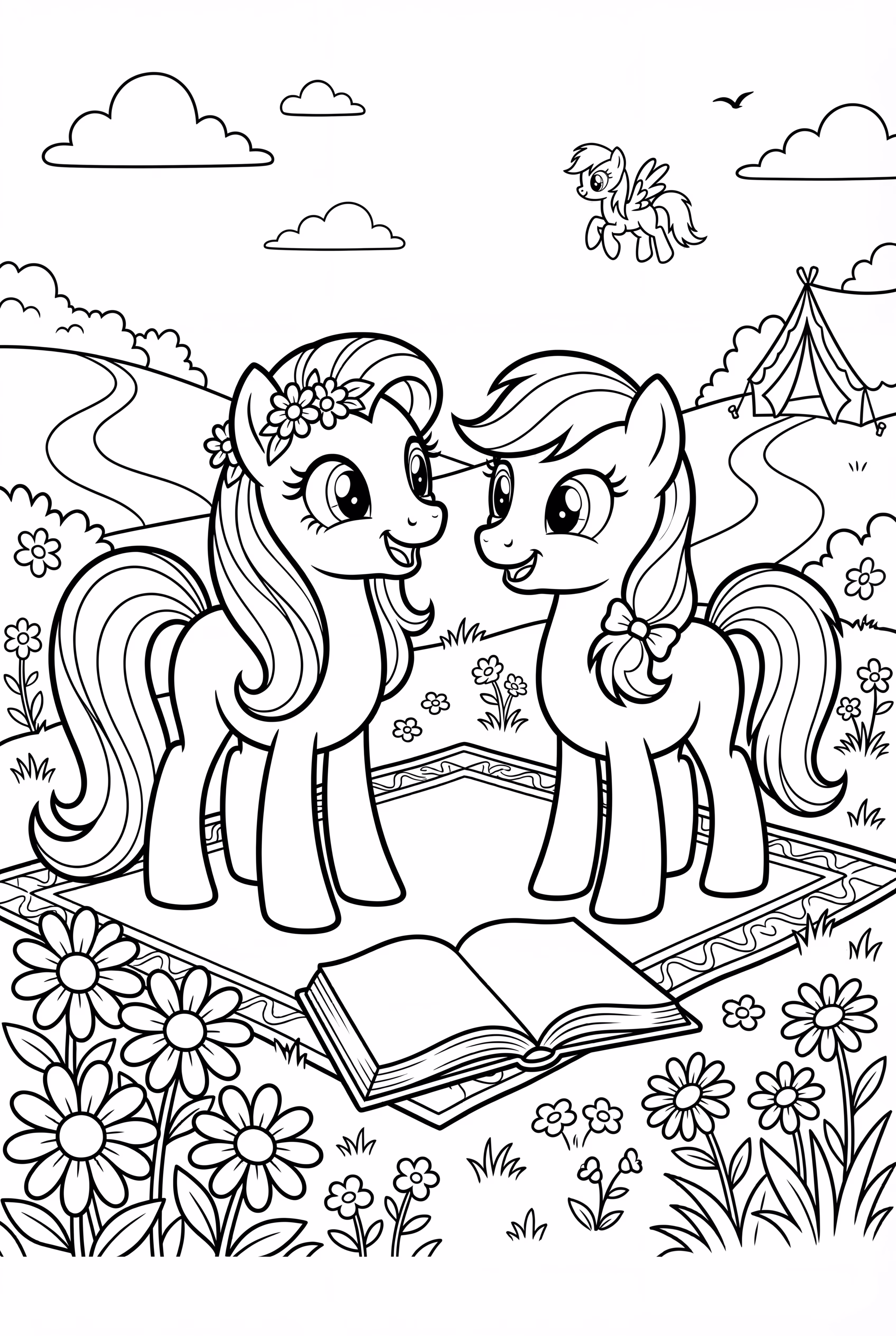 Mi Pequeño Pony Crew de Marca de Cutie en una Feria-2