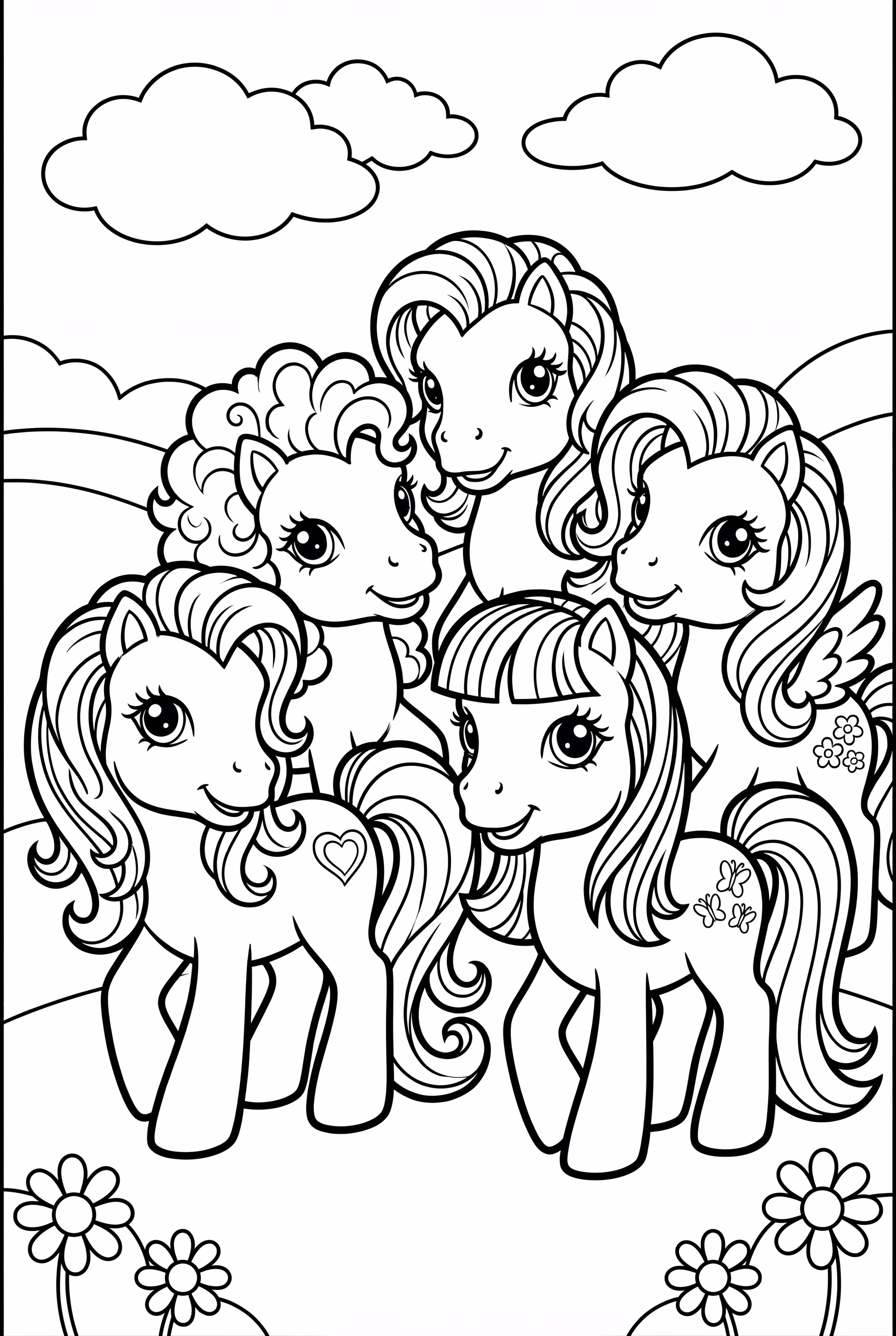 My Little Pony Cutie Mark Crew Together