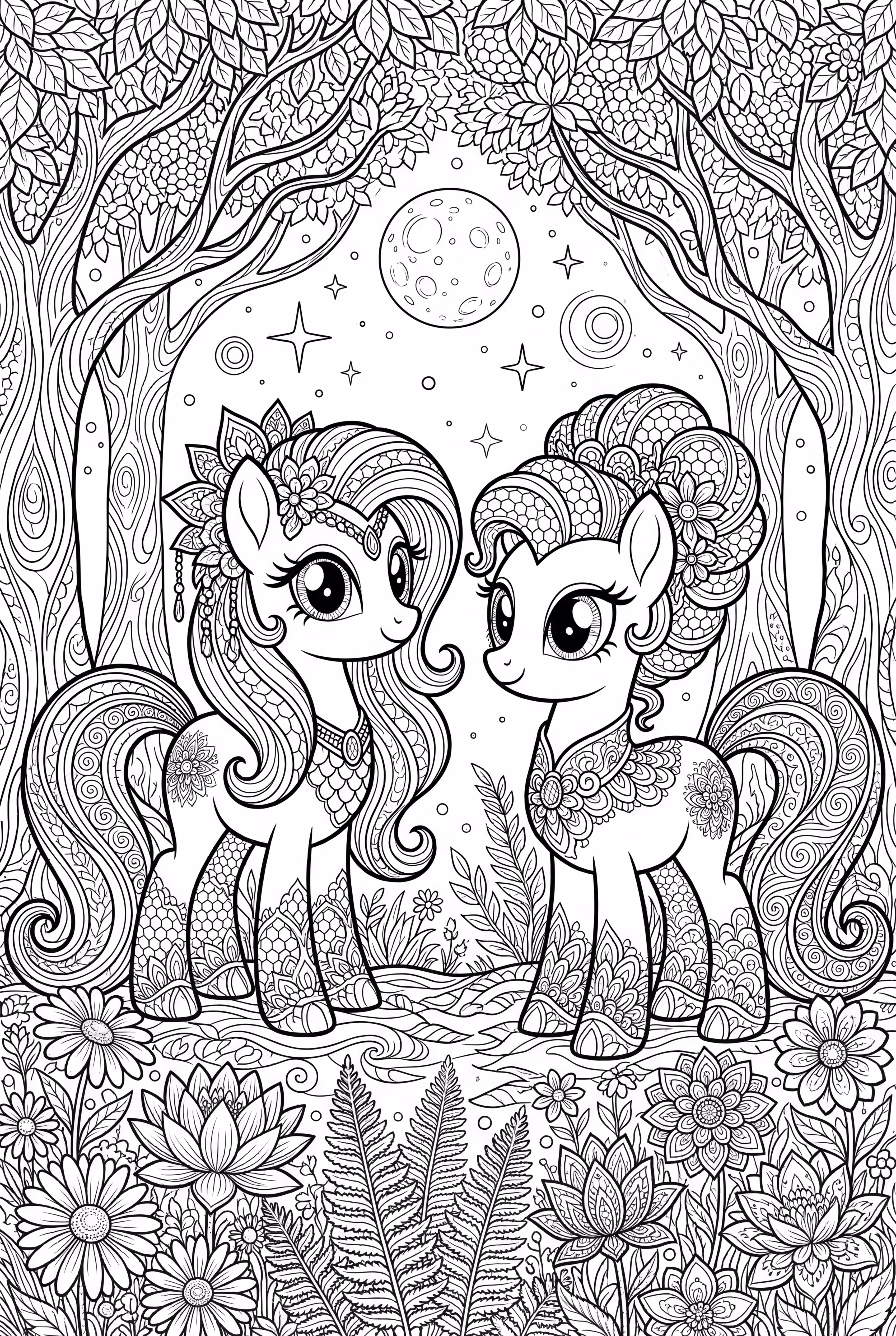 Mis Pequeños Ponis: Aventuras de Amistad en el Bosque