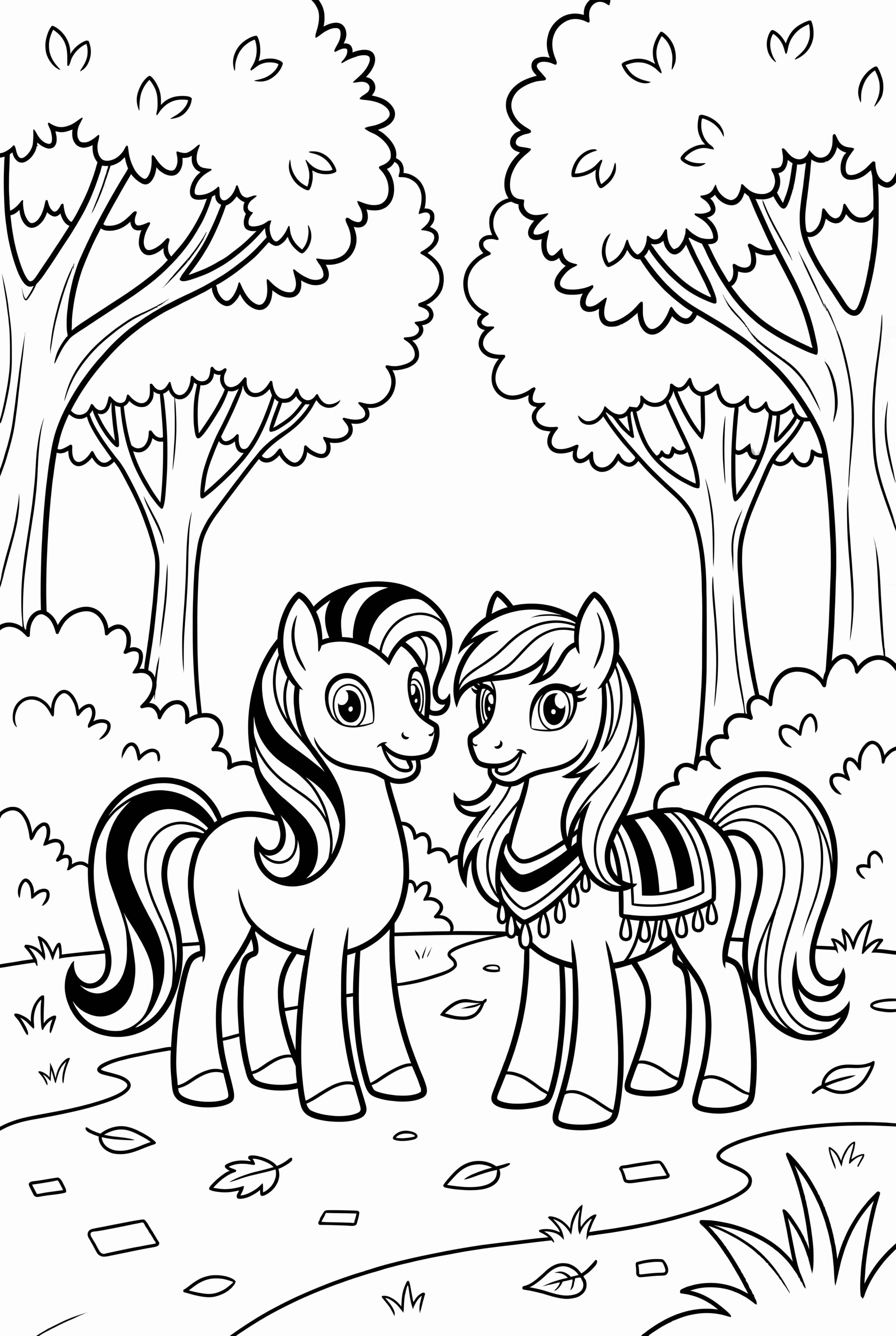 Mis Pequeños Pony Aventuras de Amistad en el Bosque