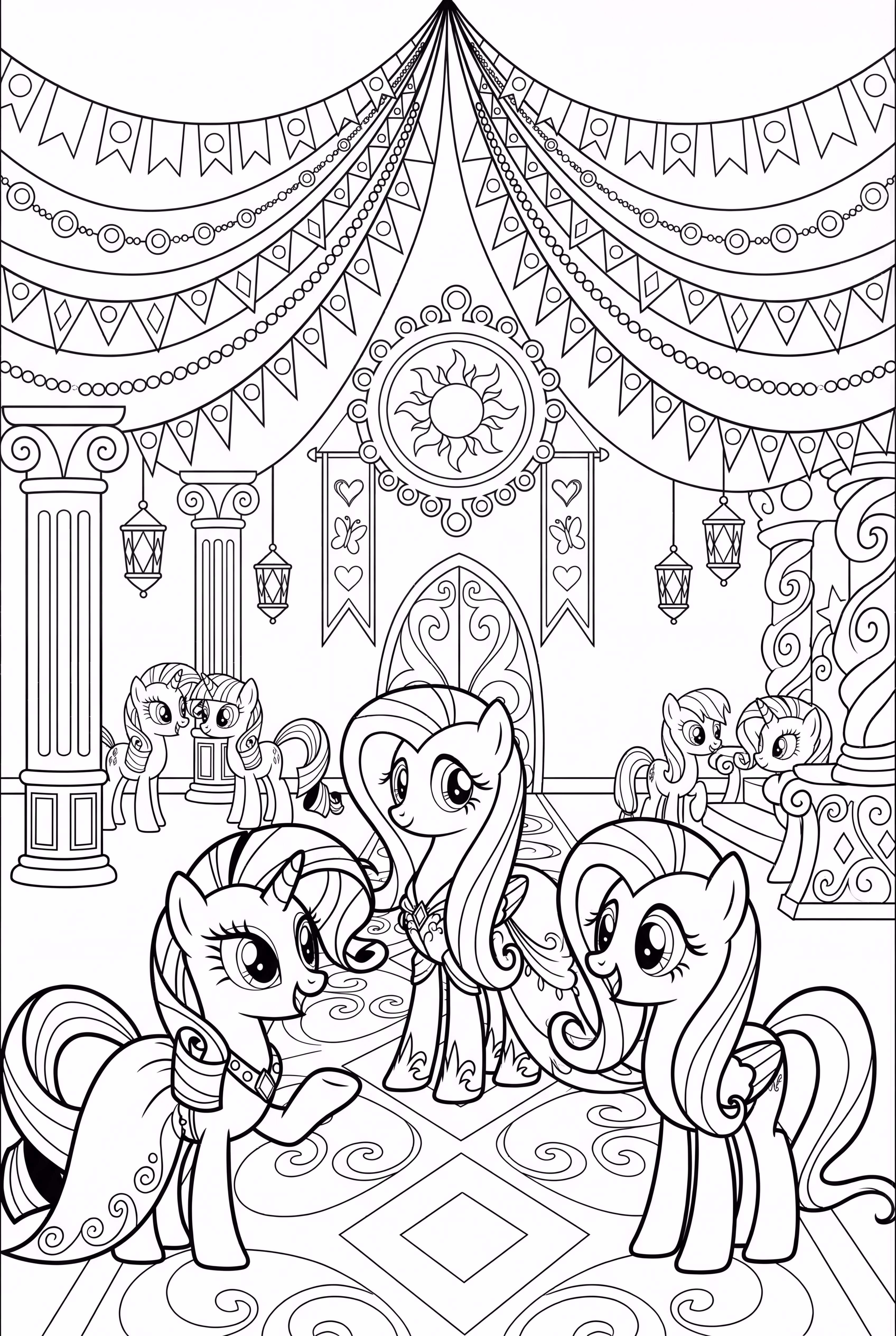 My Little Pony Friendship Festival with All Ponies