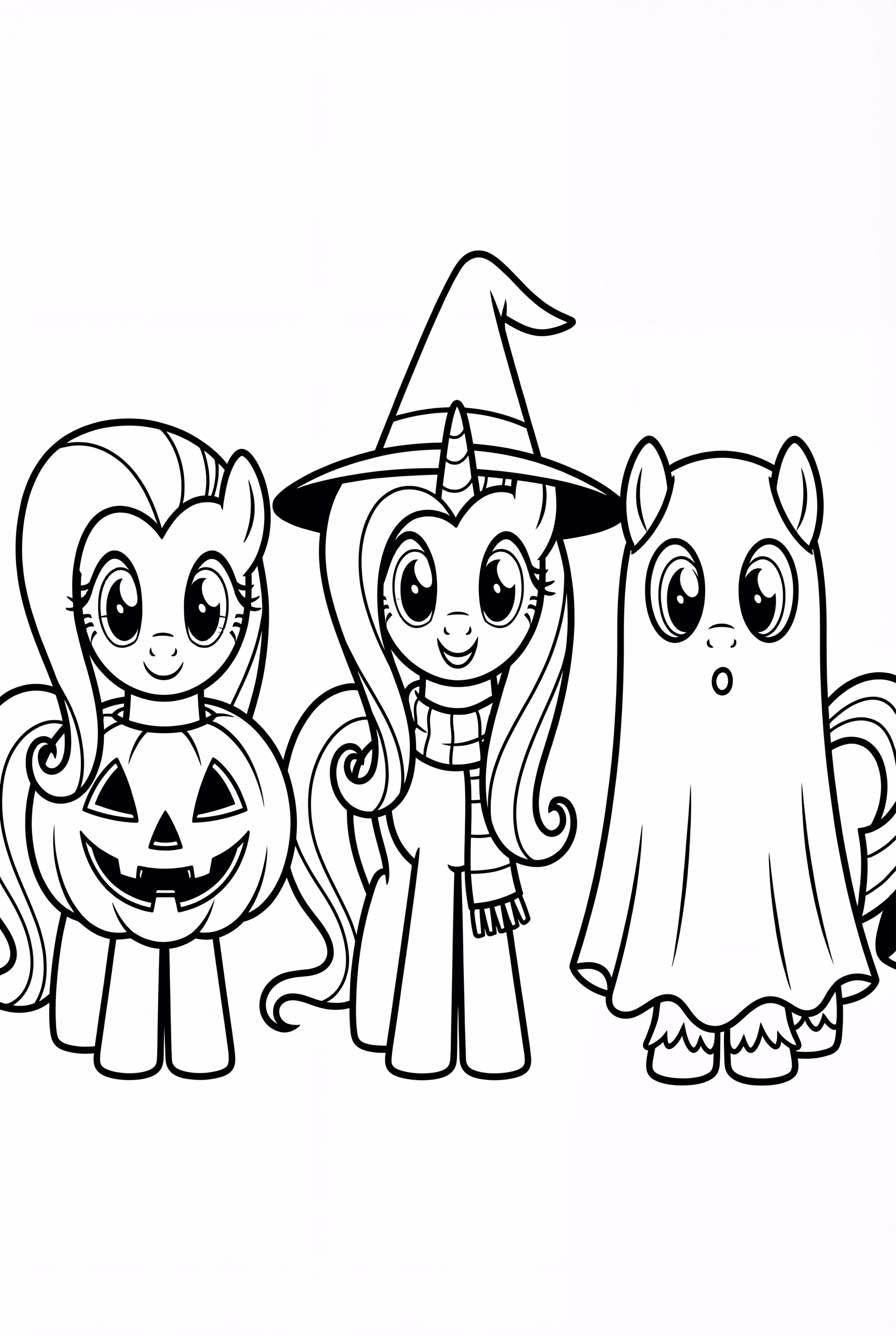 Mi pequeño pony Fiesta de disfraces de Halloween