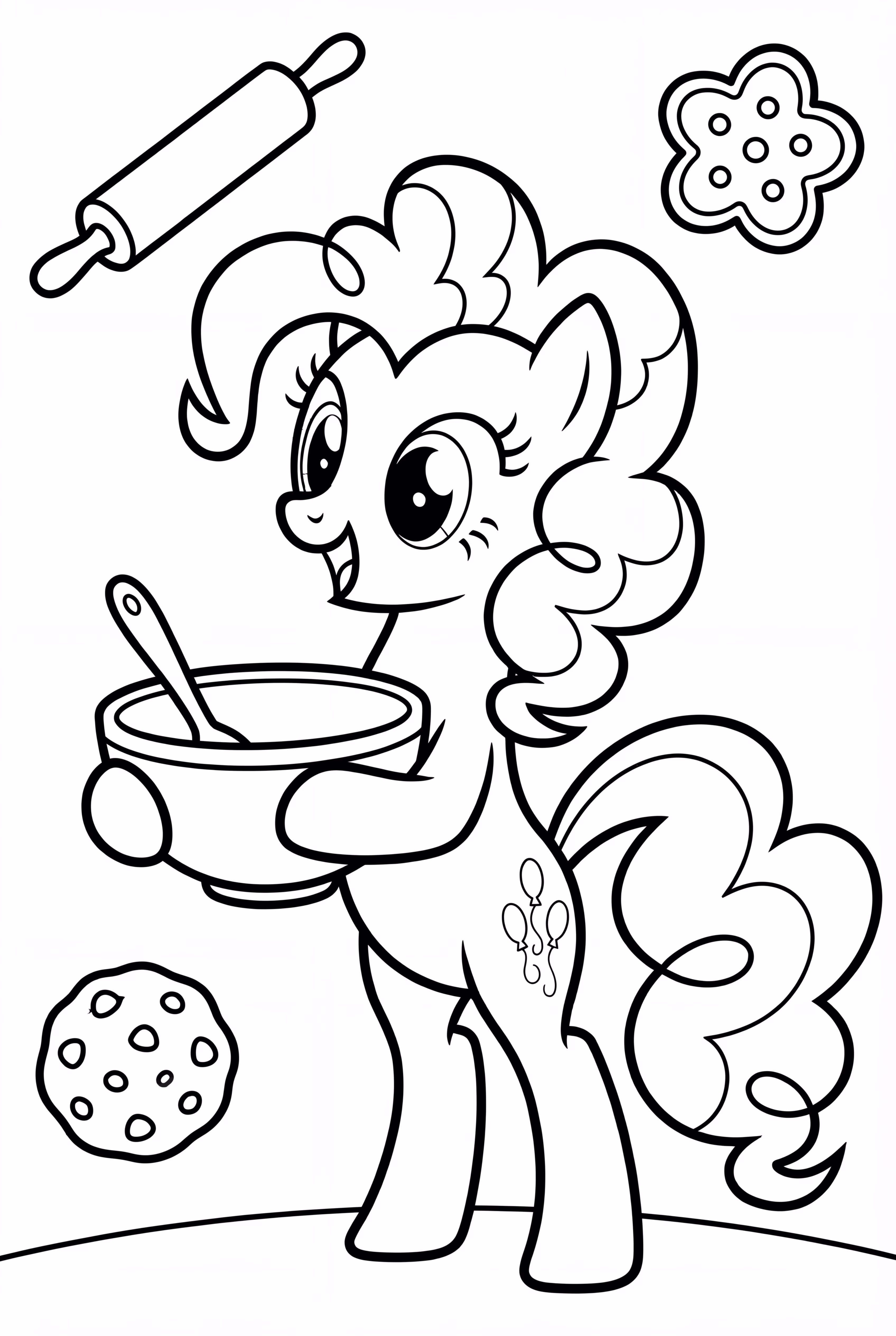 我的小馬：粉紅小馬烘焙美食