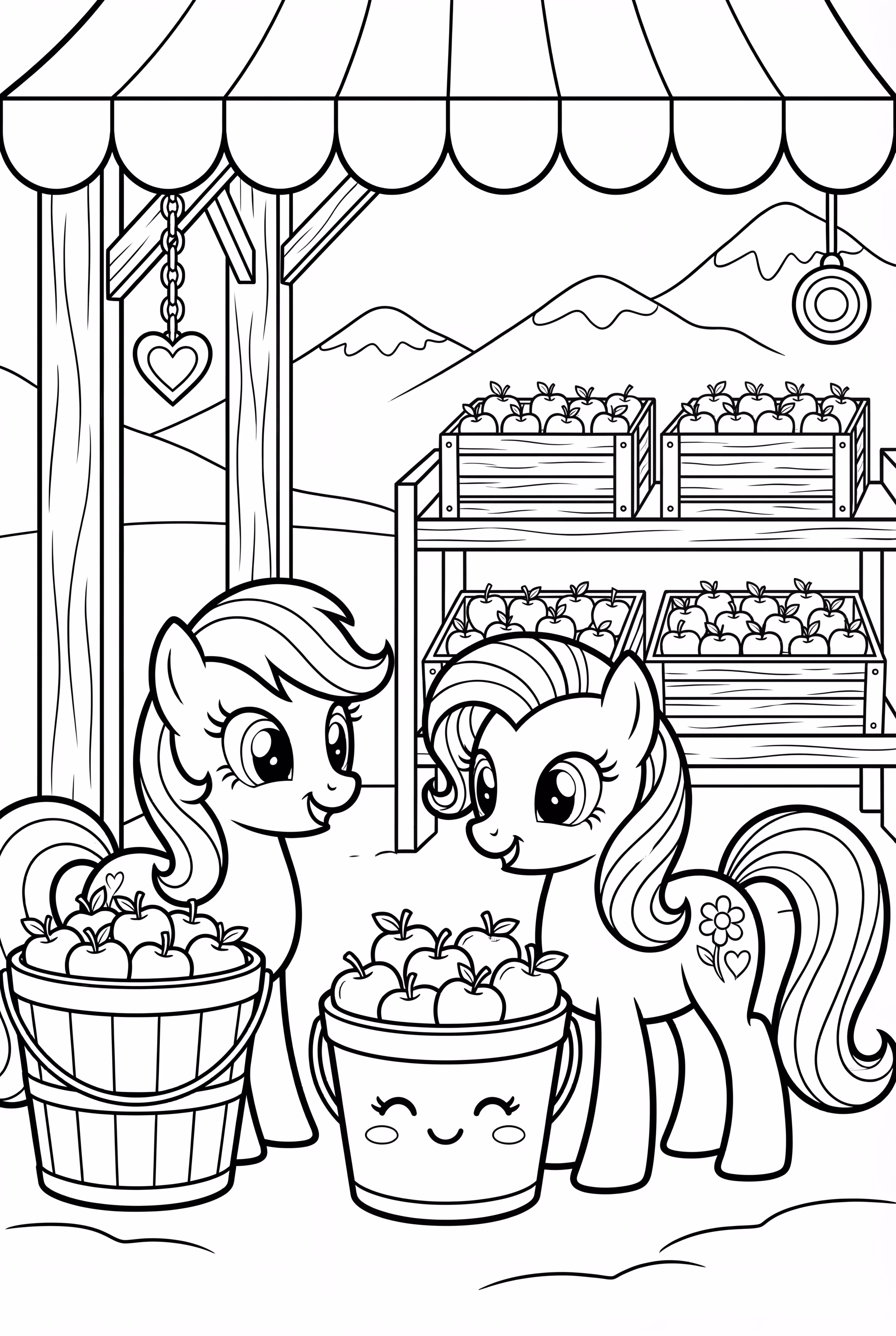 Mi Pequeño Pony Día de Mercado en Ponyville