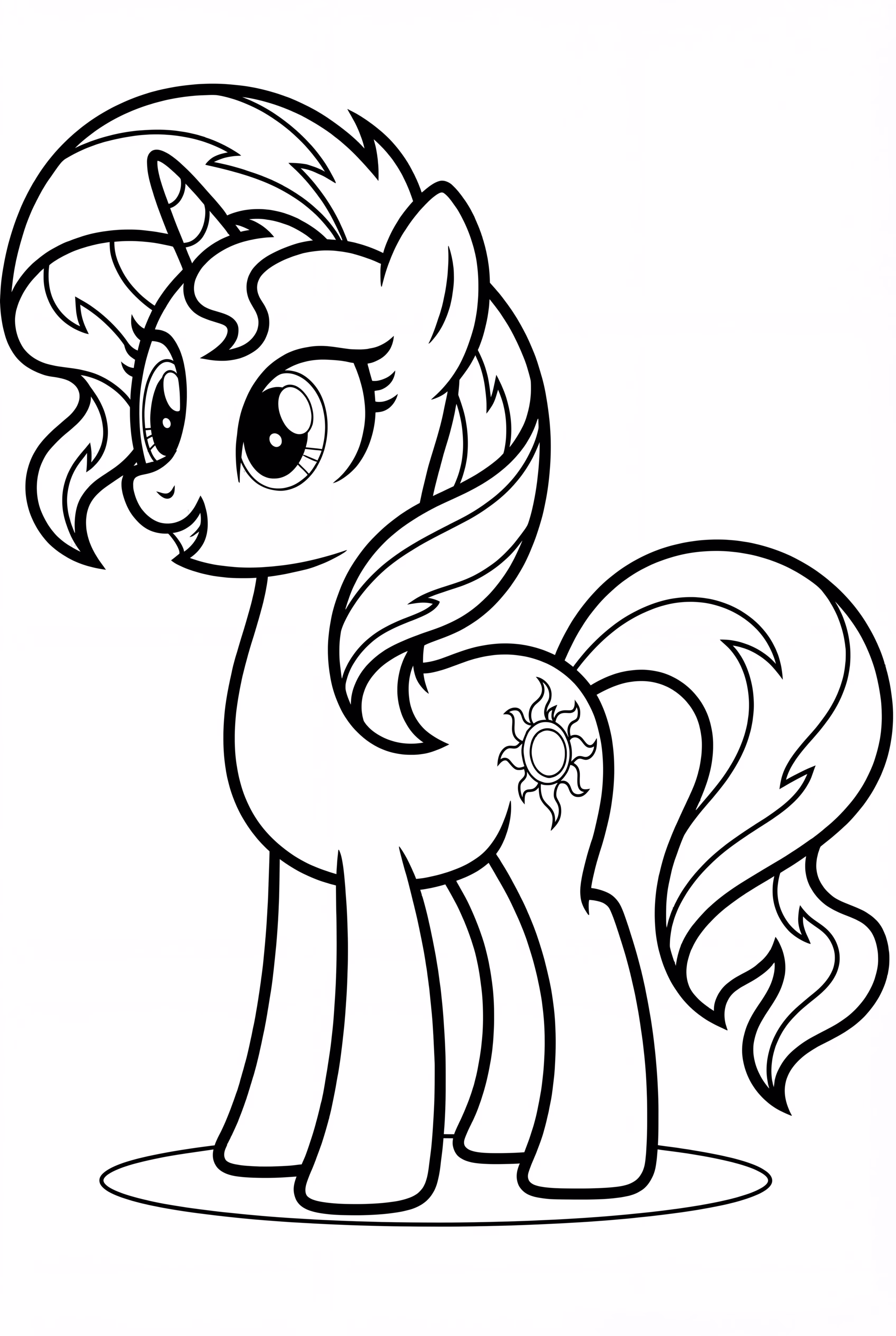 Mon Petit Poney Sunset Shimmer au Crépuscule