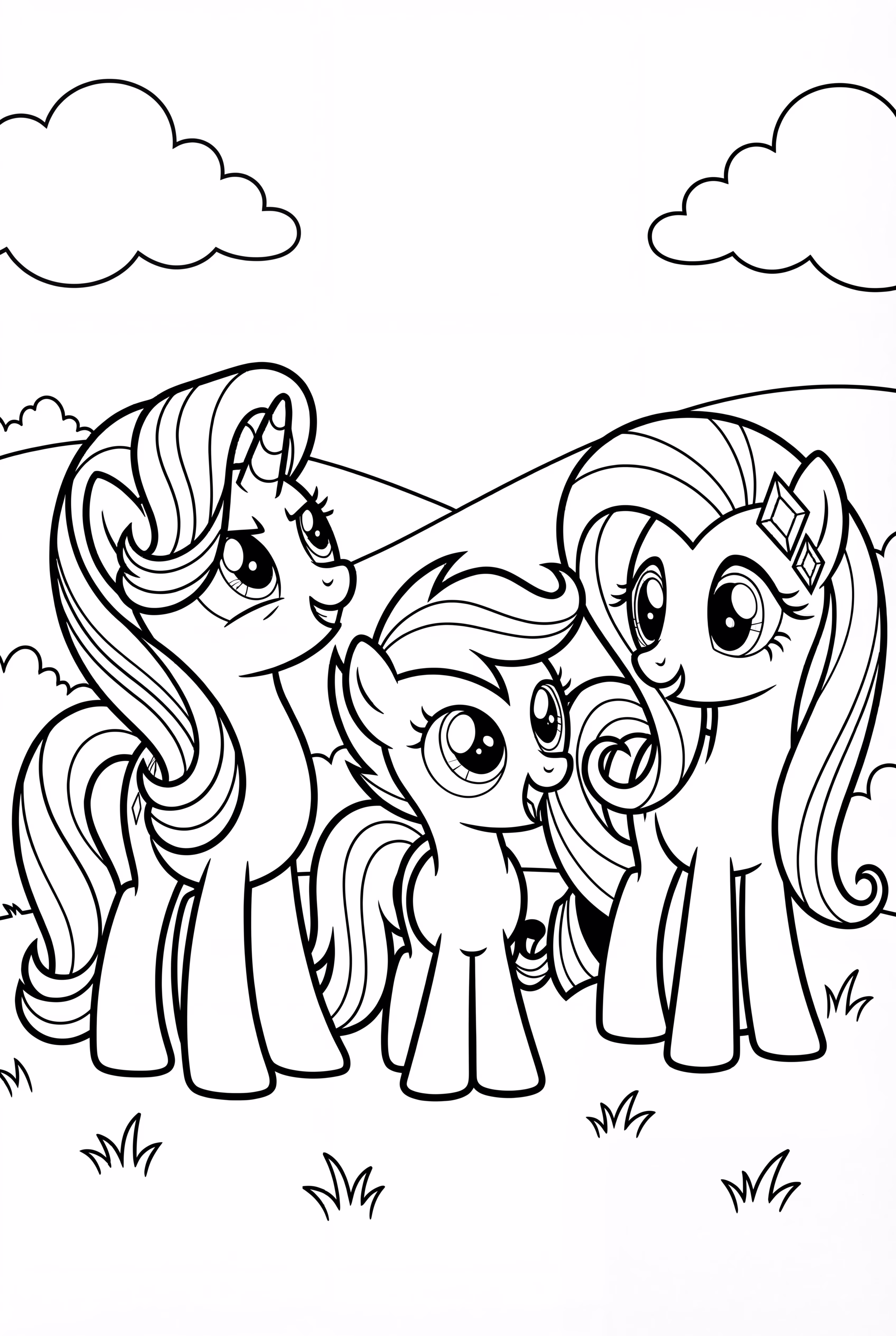 Mi pequeño pony: Trabajo en equipo en un gran desafío