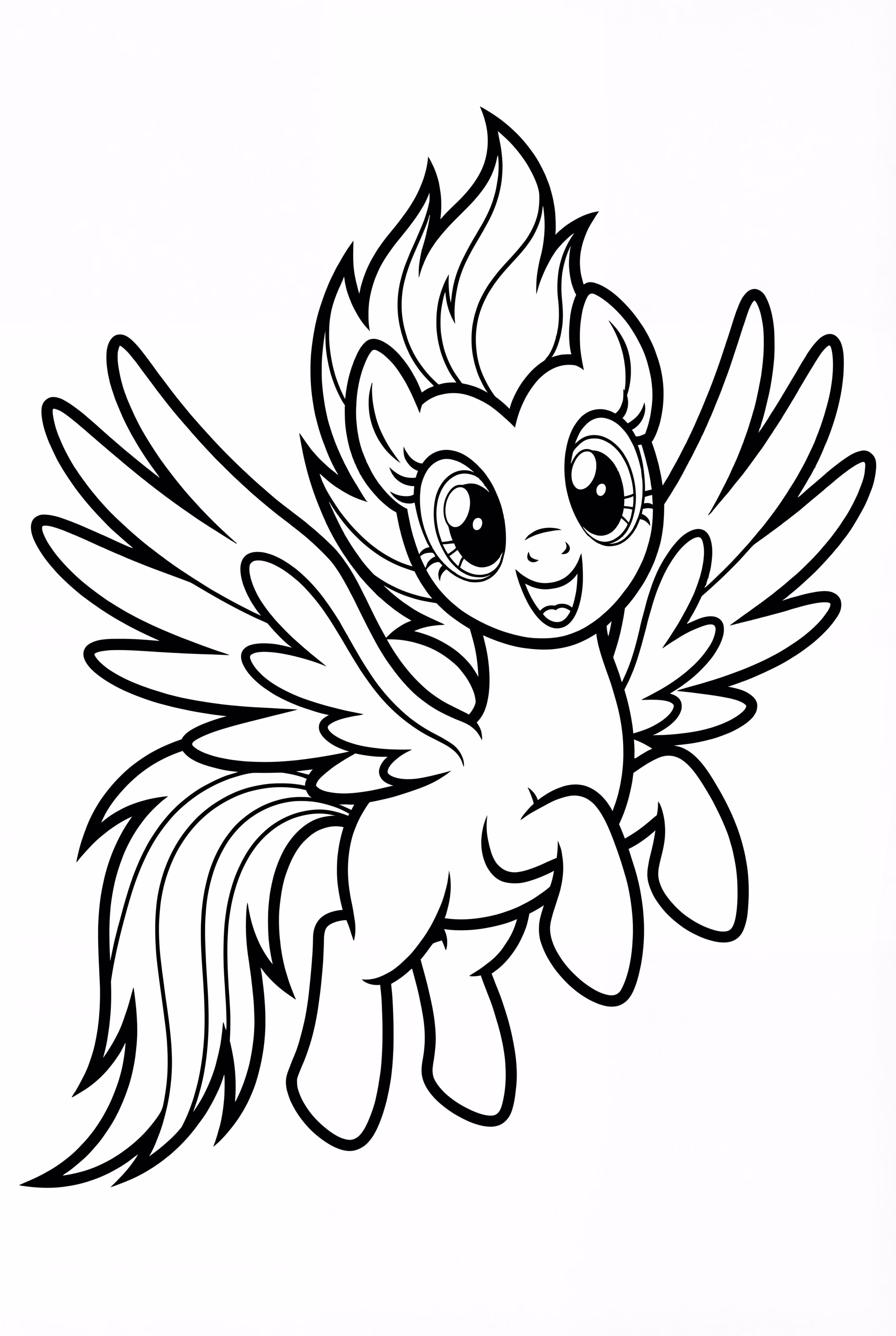 My Little Pony Zipp Volant Haut