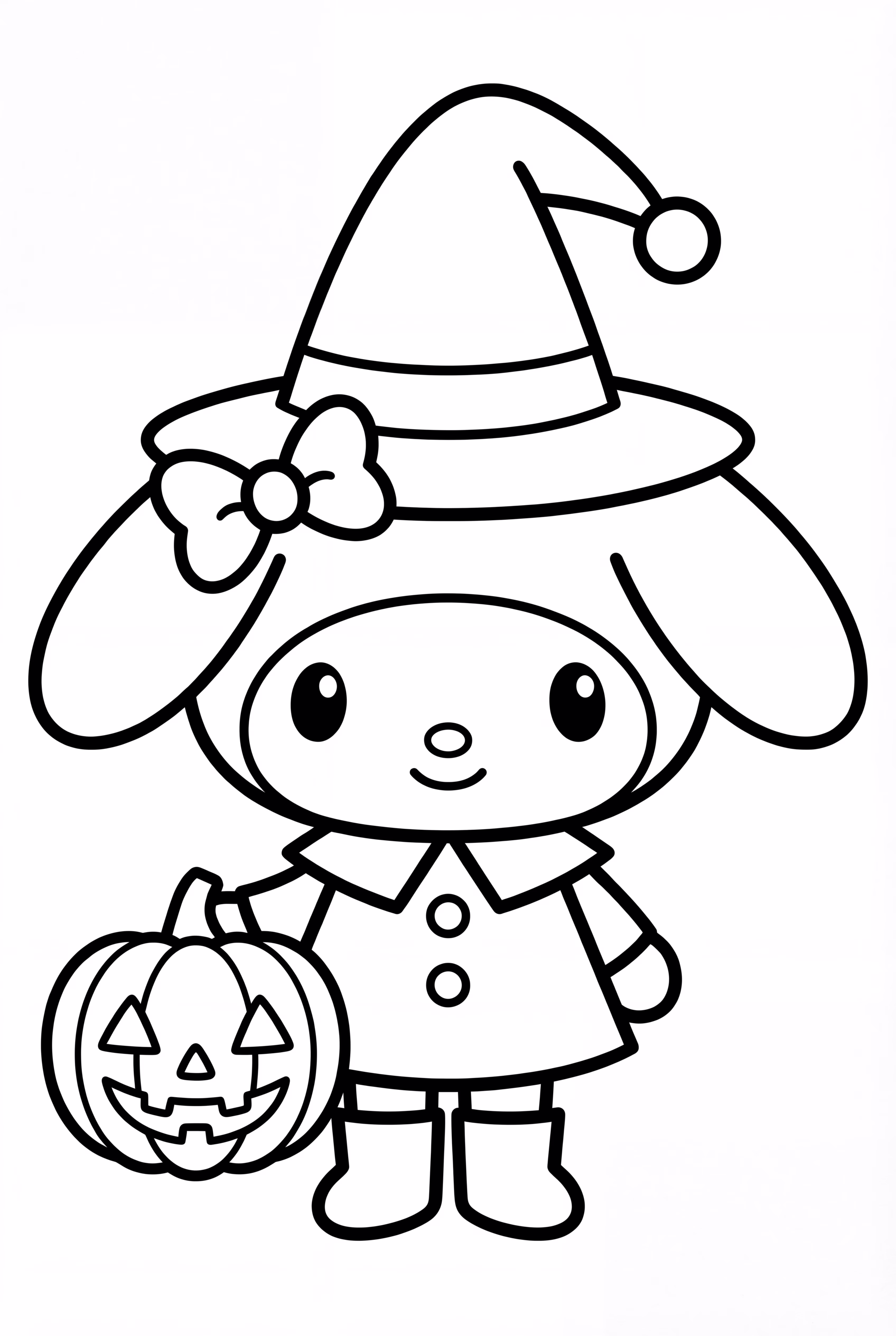 My Melody Wearing a Halloween Costume