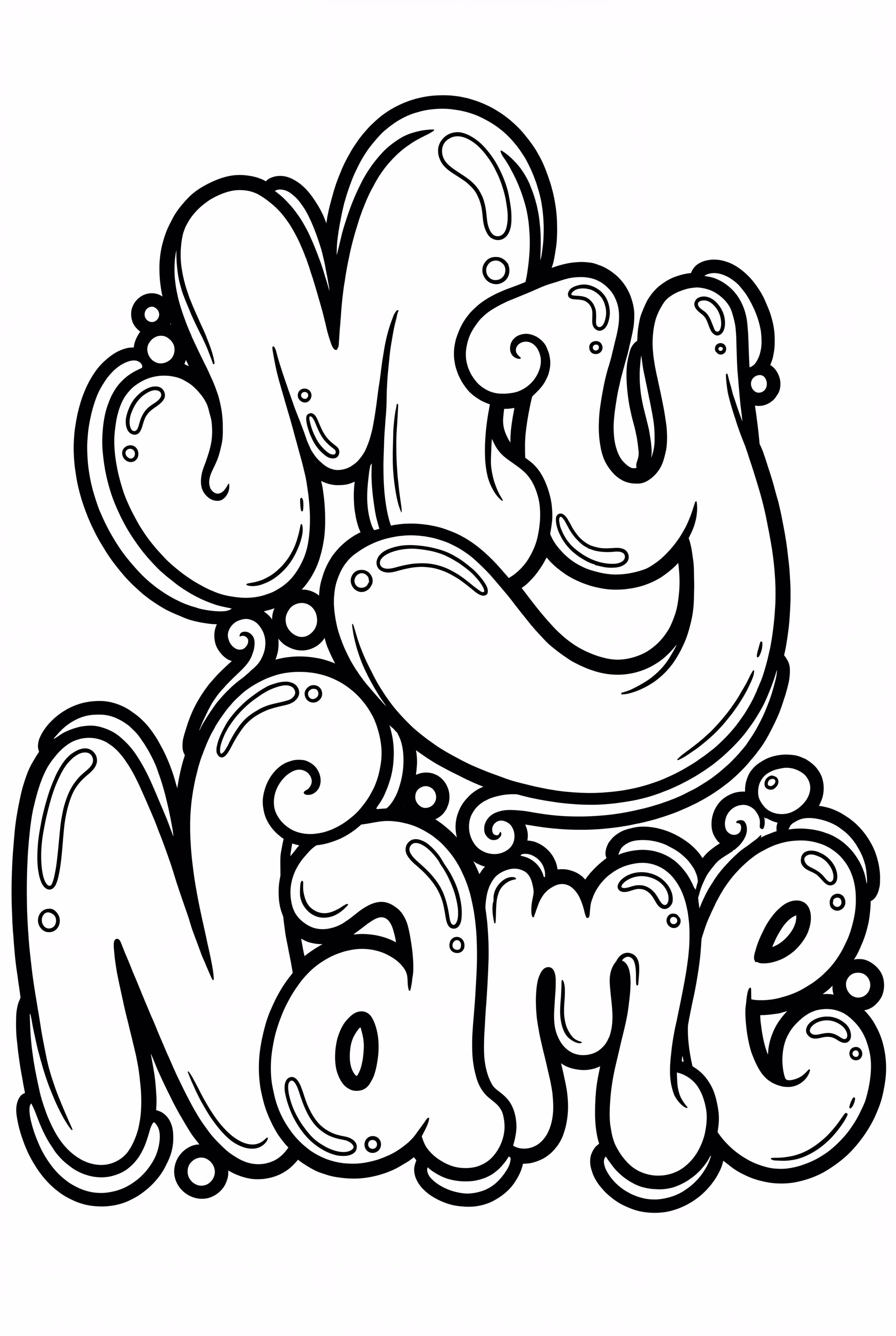 My Name In Graffiti Letters