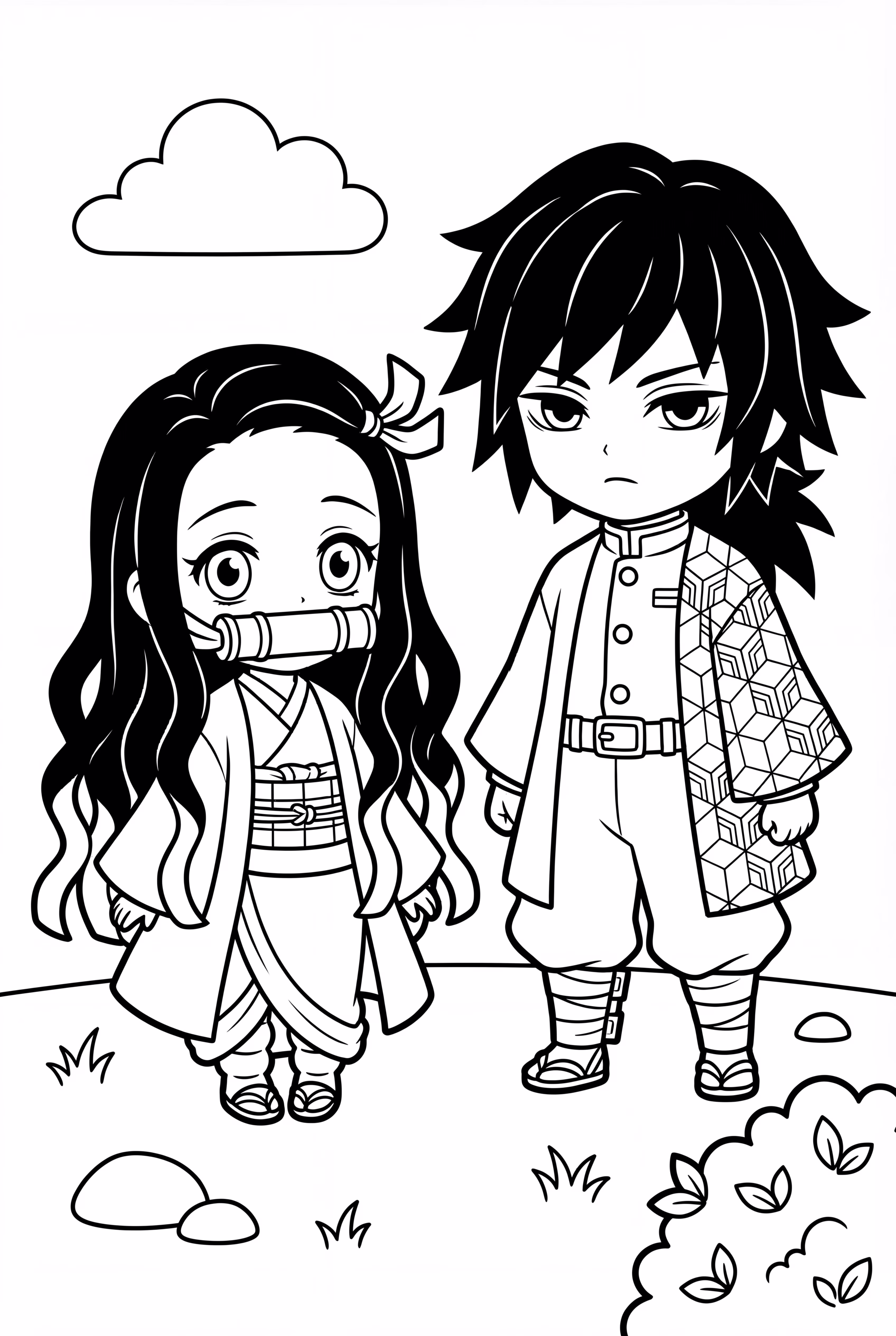 Nezuko And Giyu Tomioka