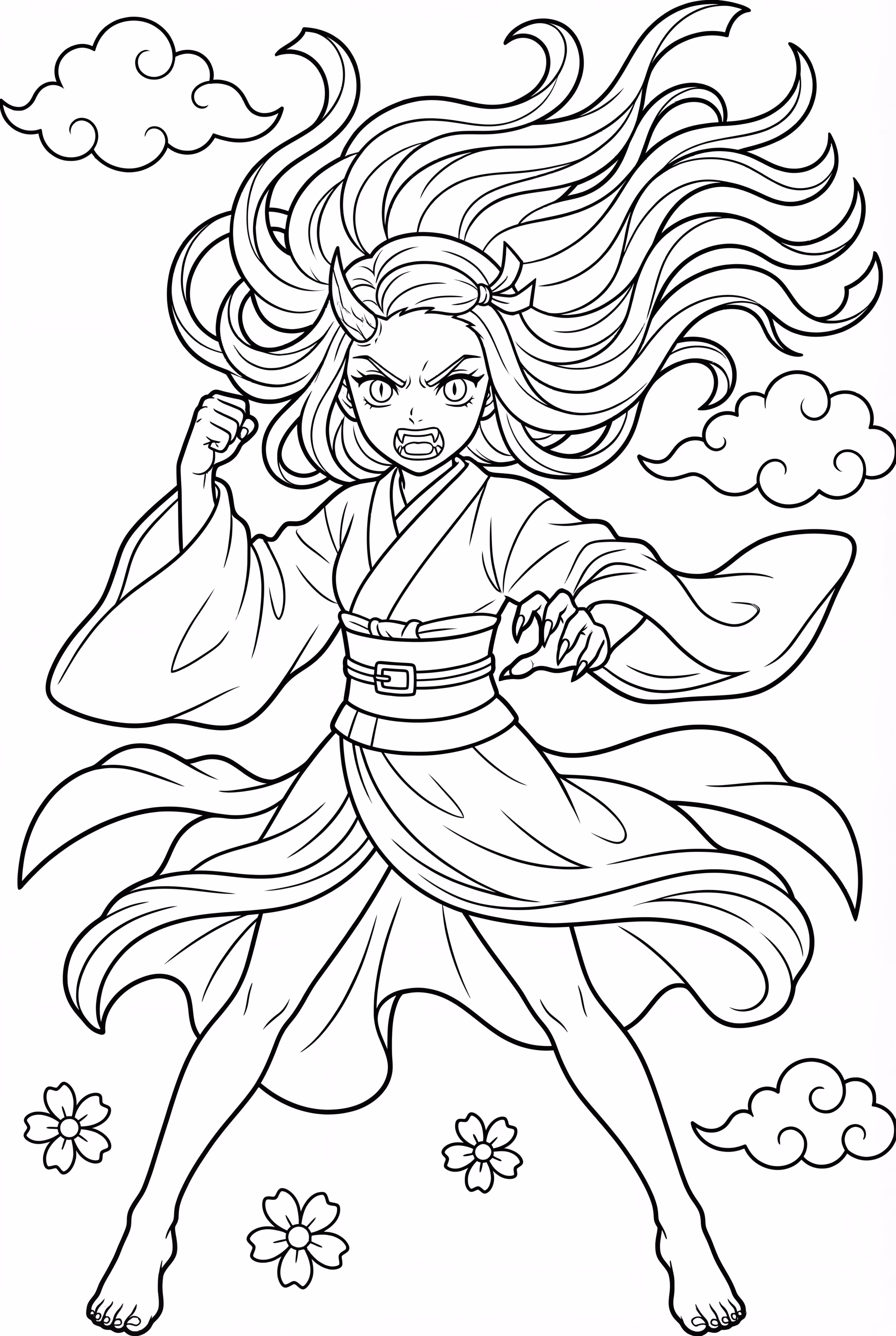 Nezuko In Full Demon Form