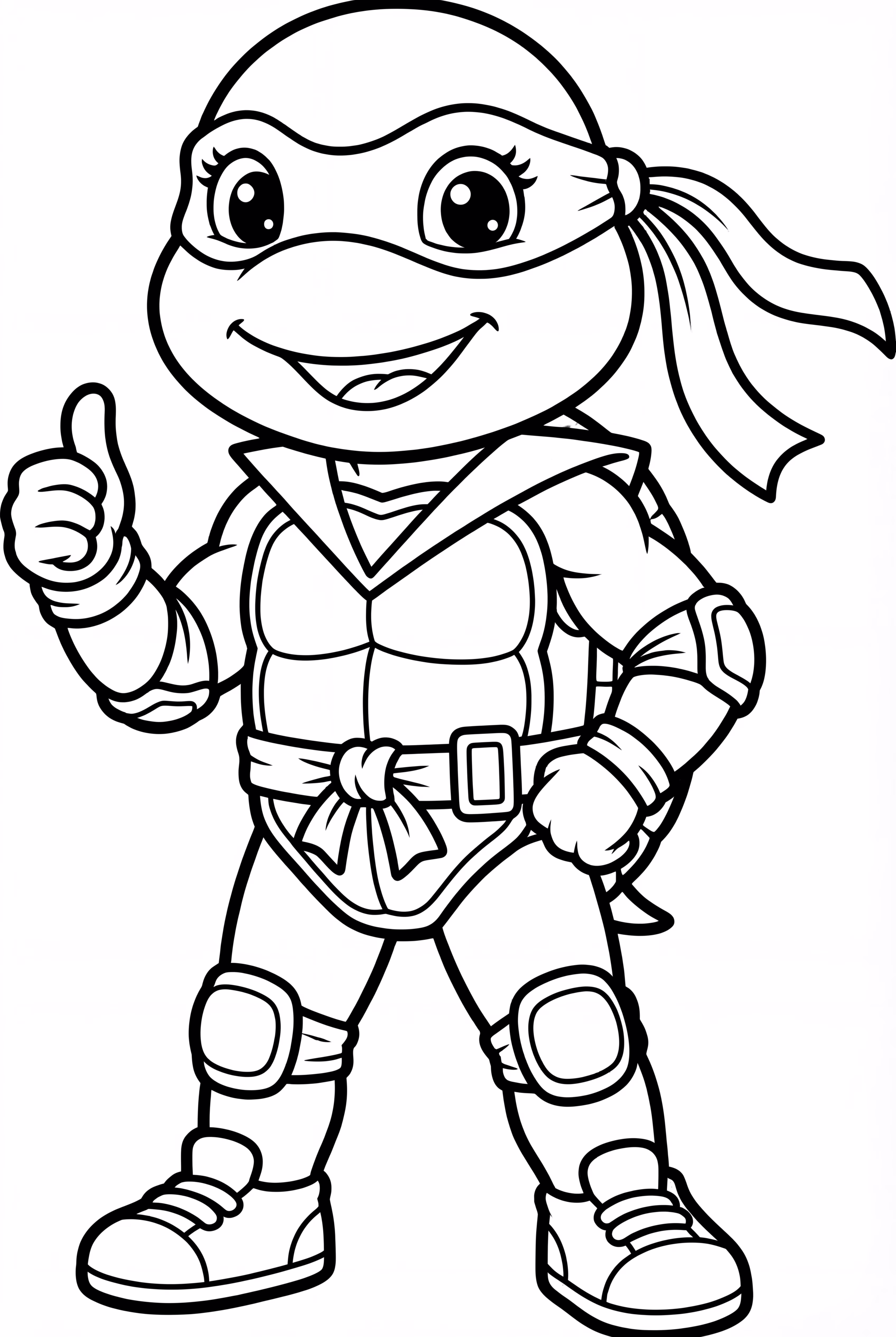 ninja turtle learning valuable lessons