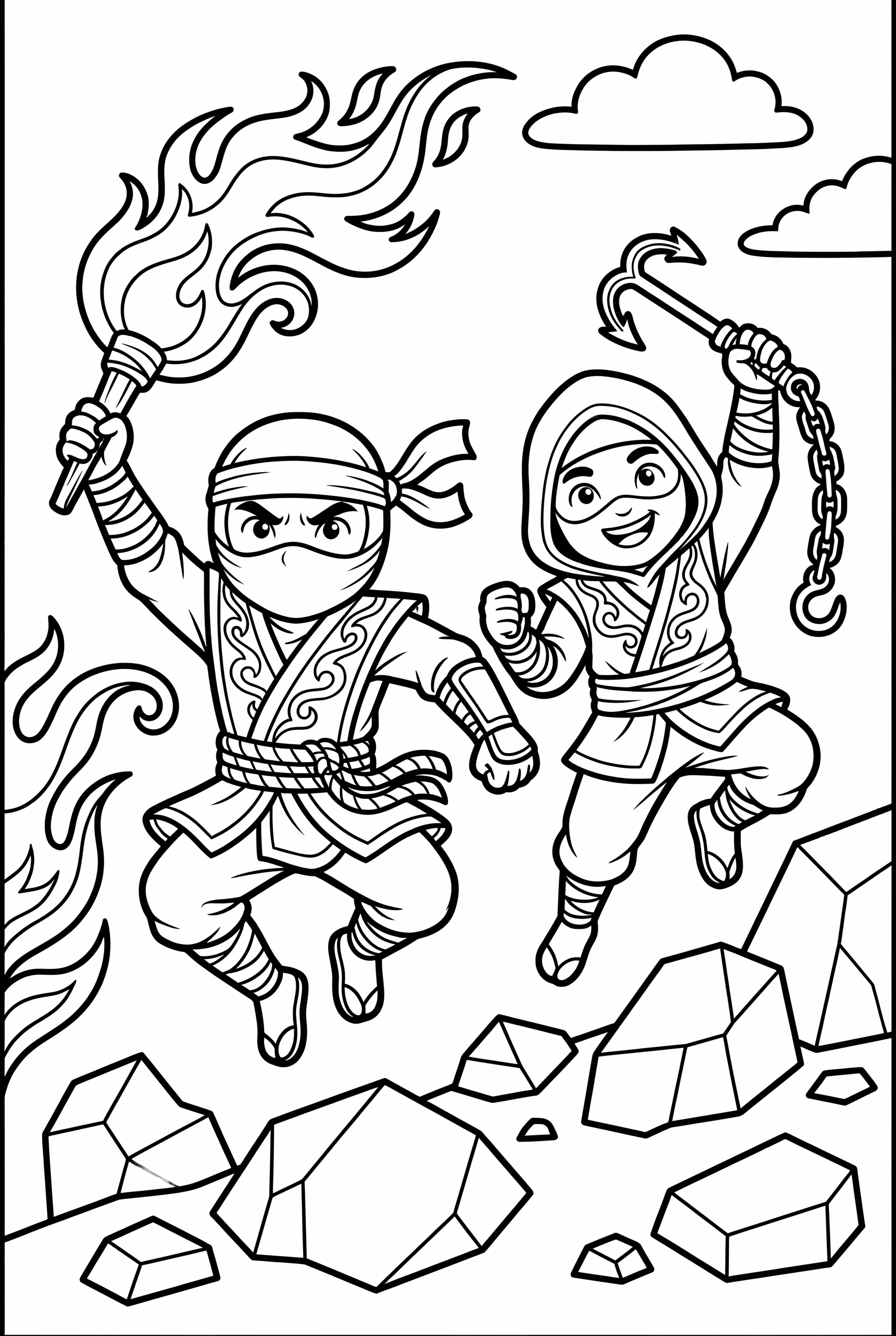 Ninjago Dragons Rising Lloyd et Arin