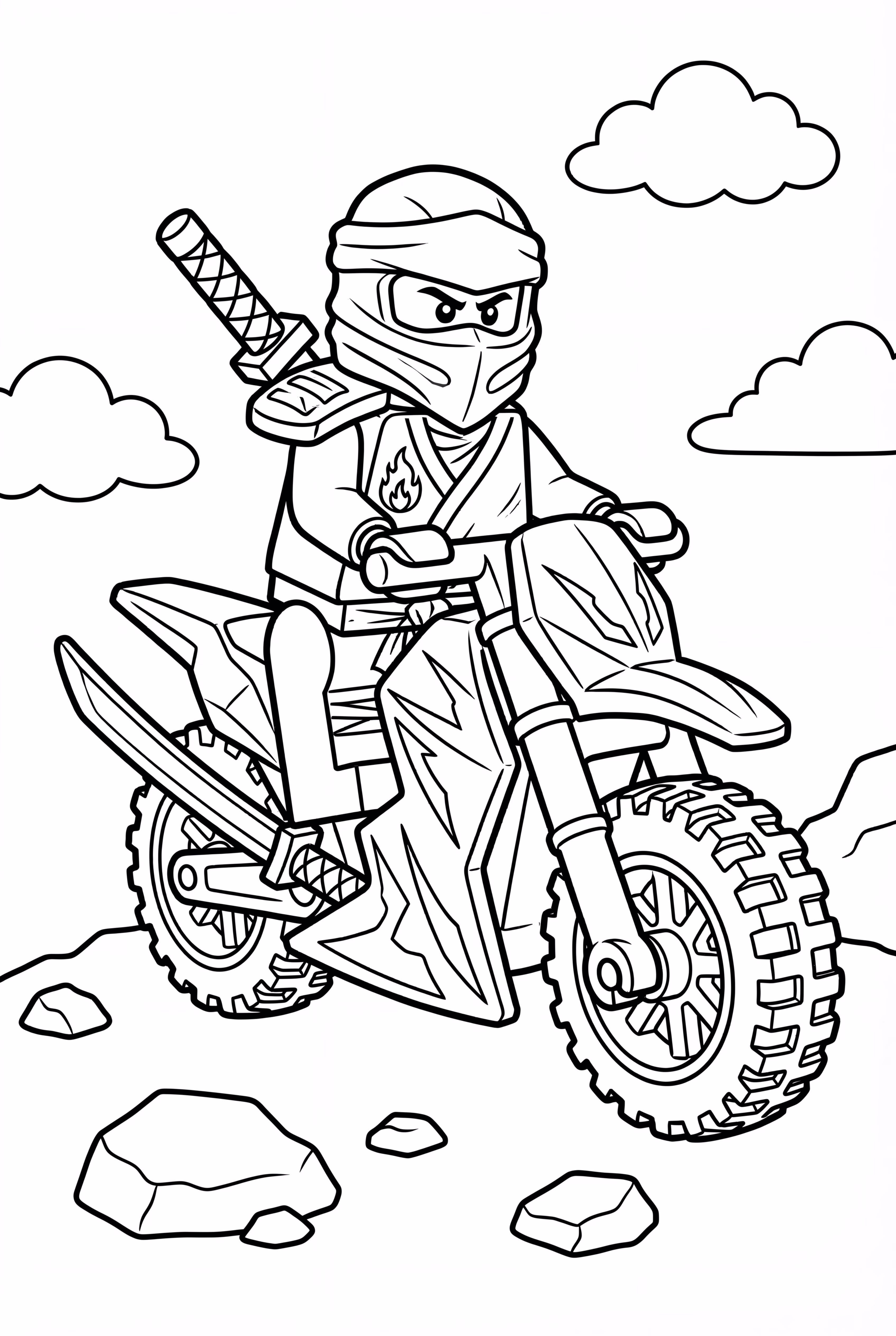 Ninjago Kai's Blade Cycle