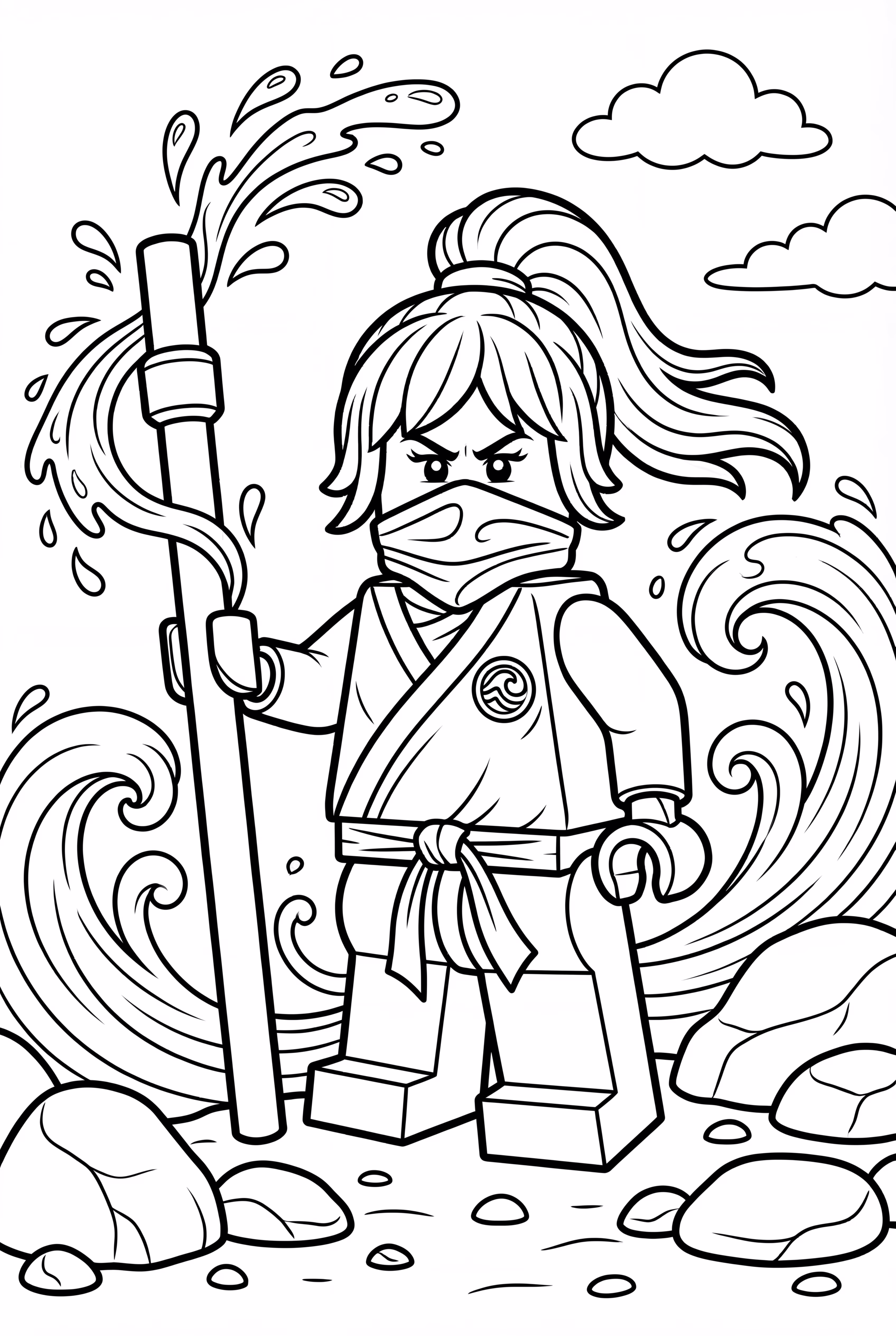 Ninjago Nya The Water Master