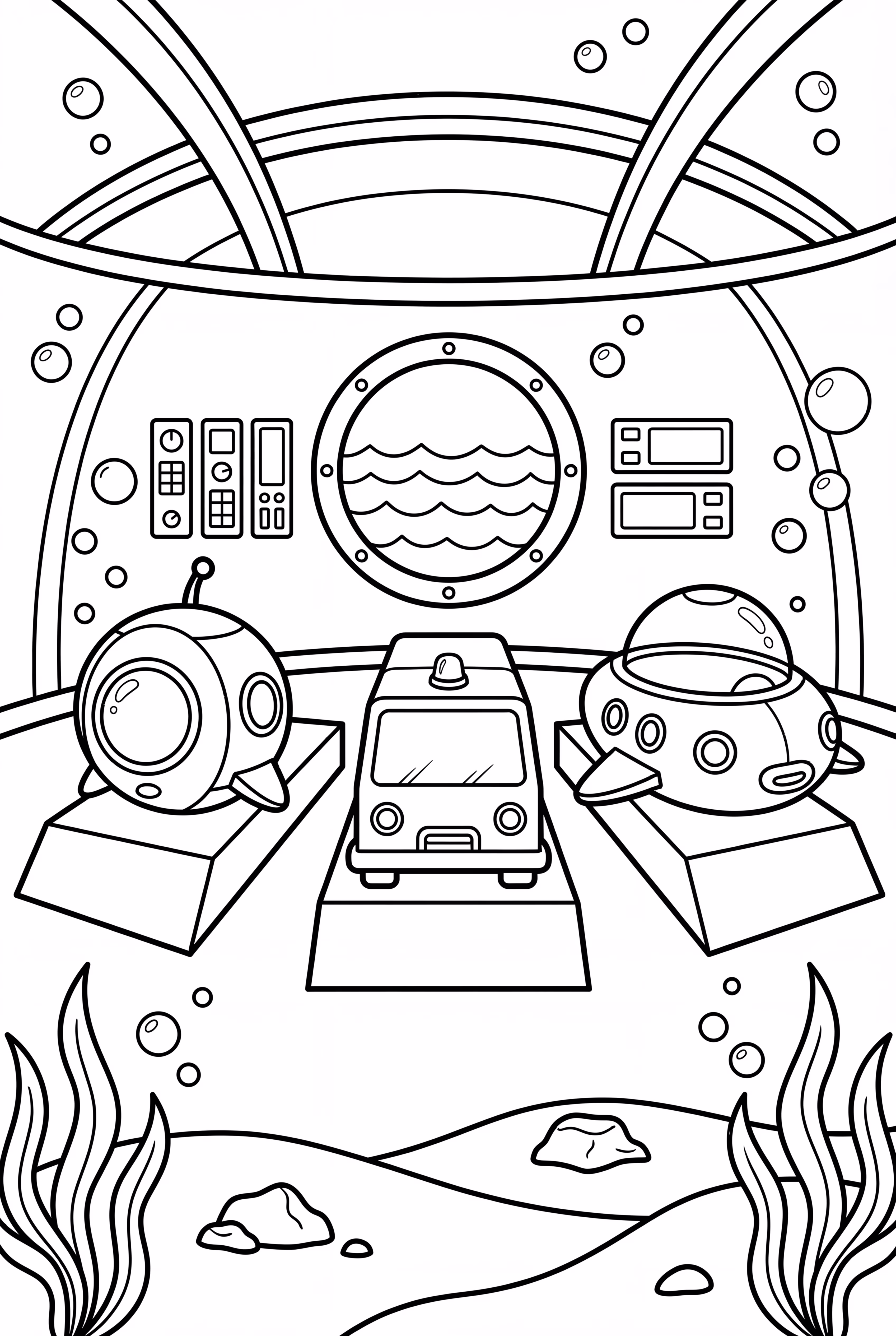 Octopod's Launch Bay With Multiple GUPs